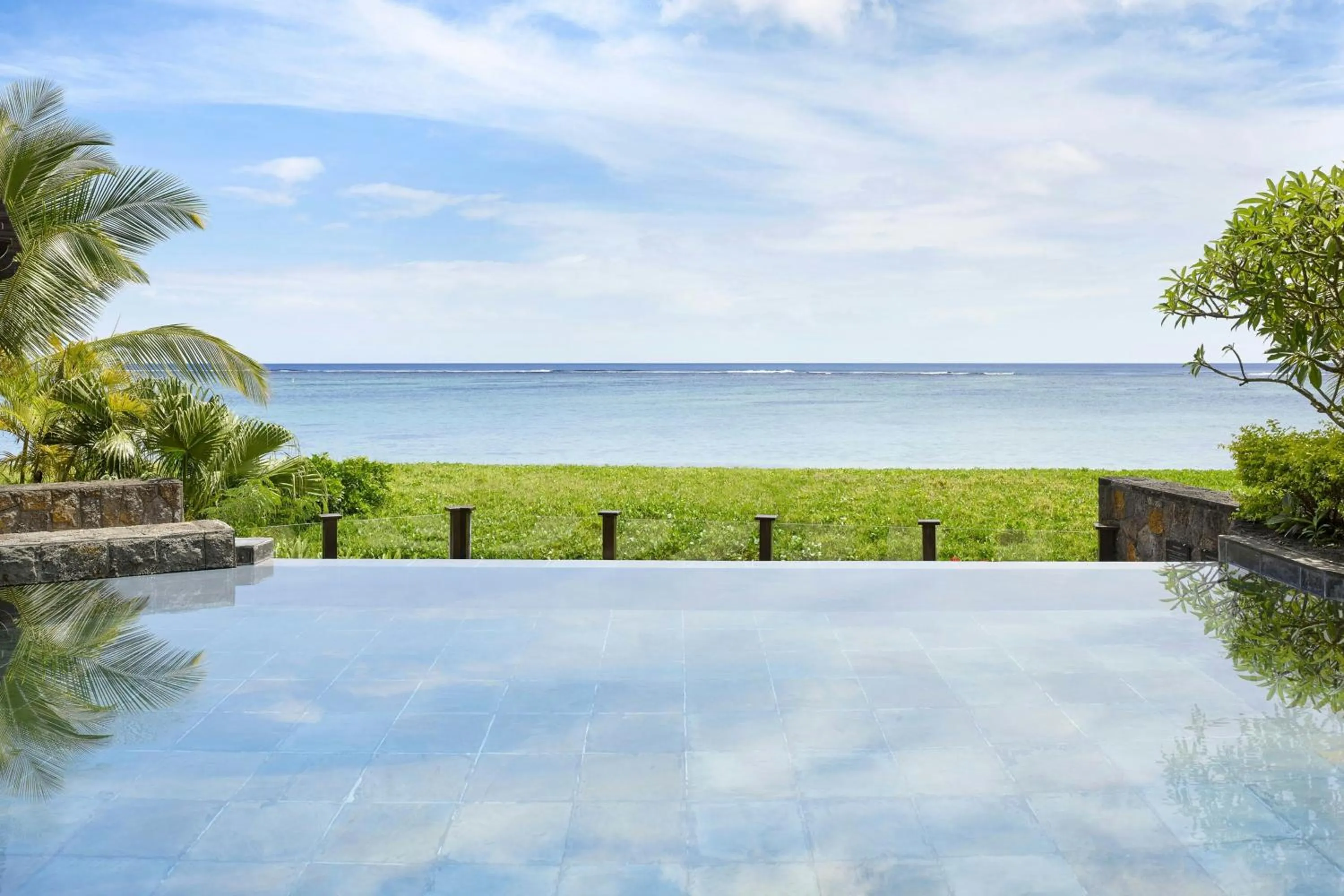 Swimming pool in The St. Regis Le Morne Resort, Mauritius