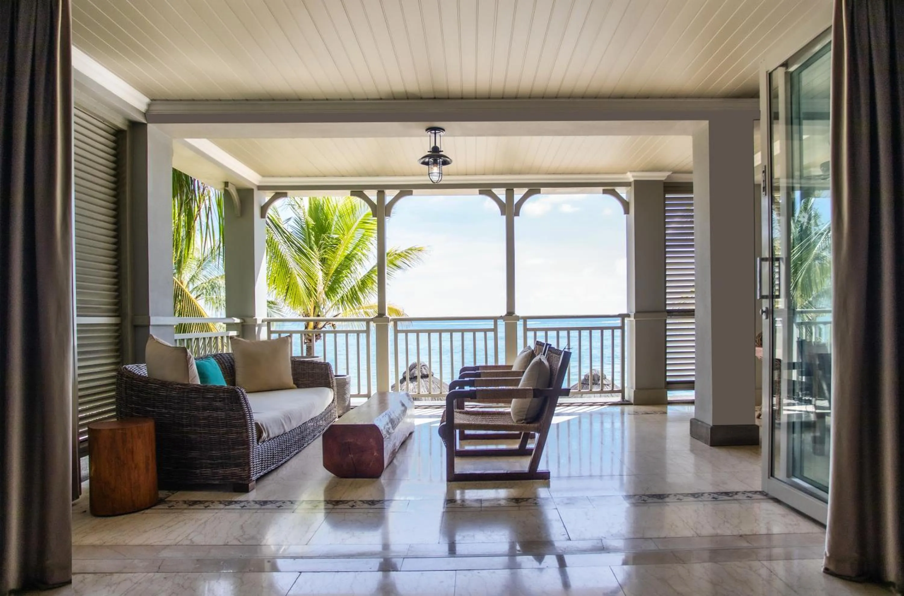 Balcony/Terrace in JW Marriott Mauritius Resort