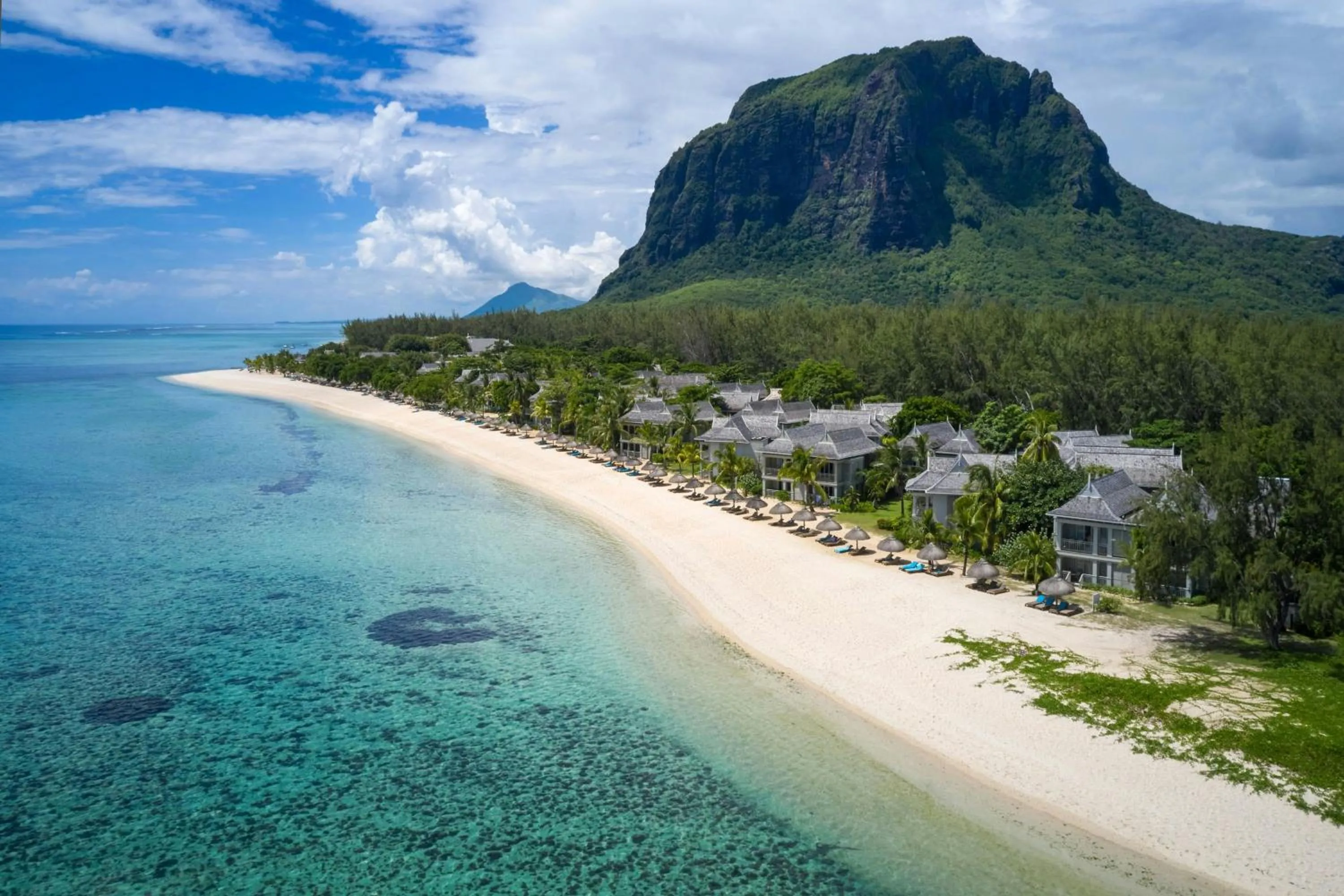 Beach in The St. Regis Le Morne Resort, Mauritius
