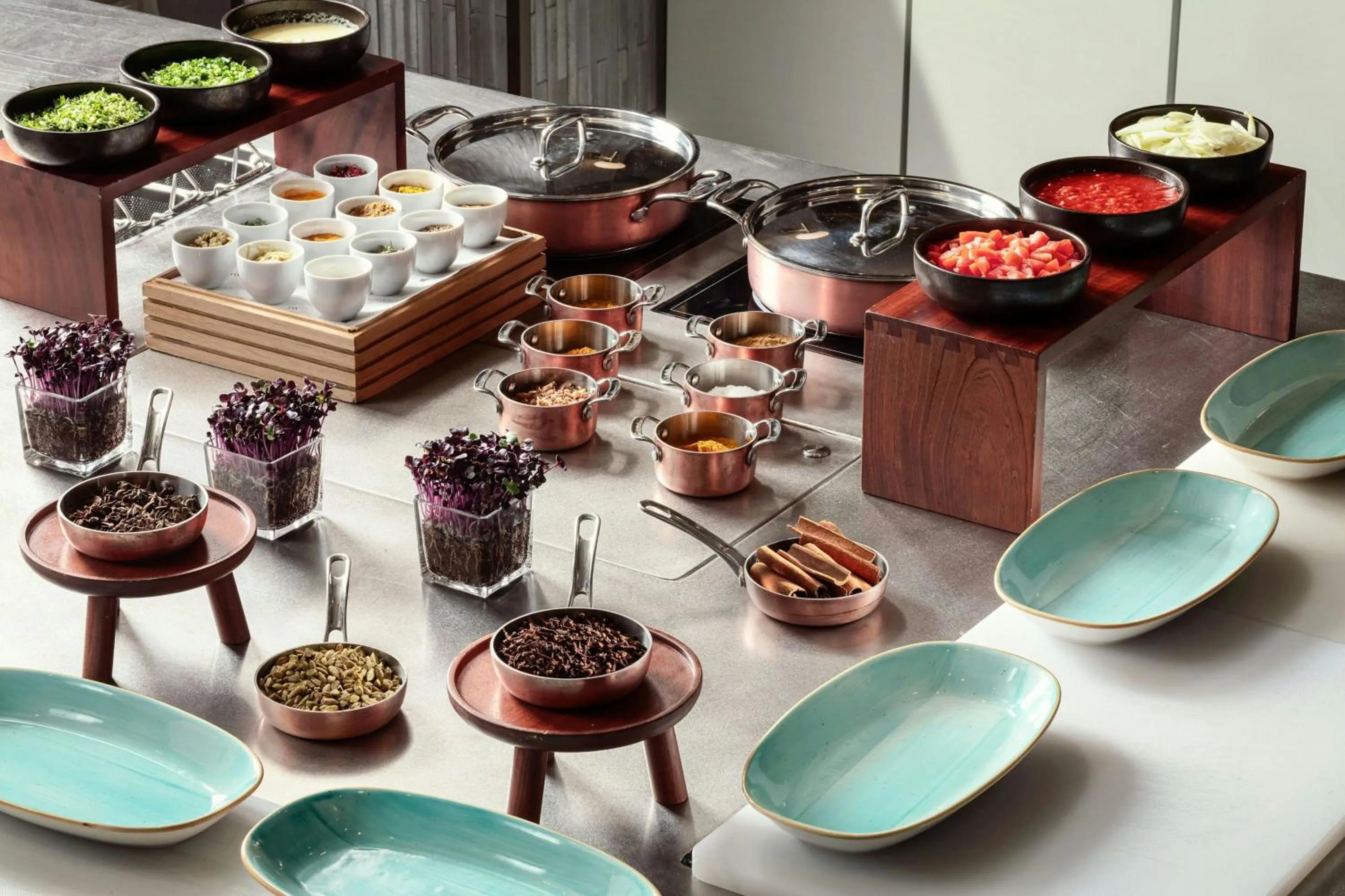 Breakfast in JW Marriott Mauritius Resort