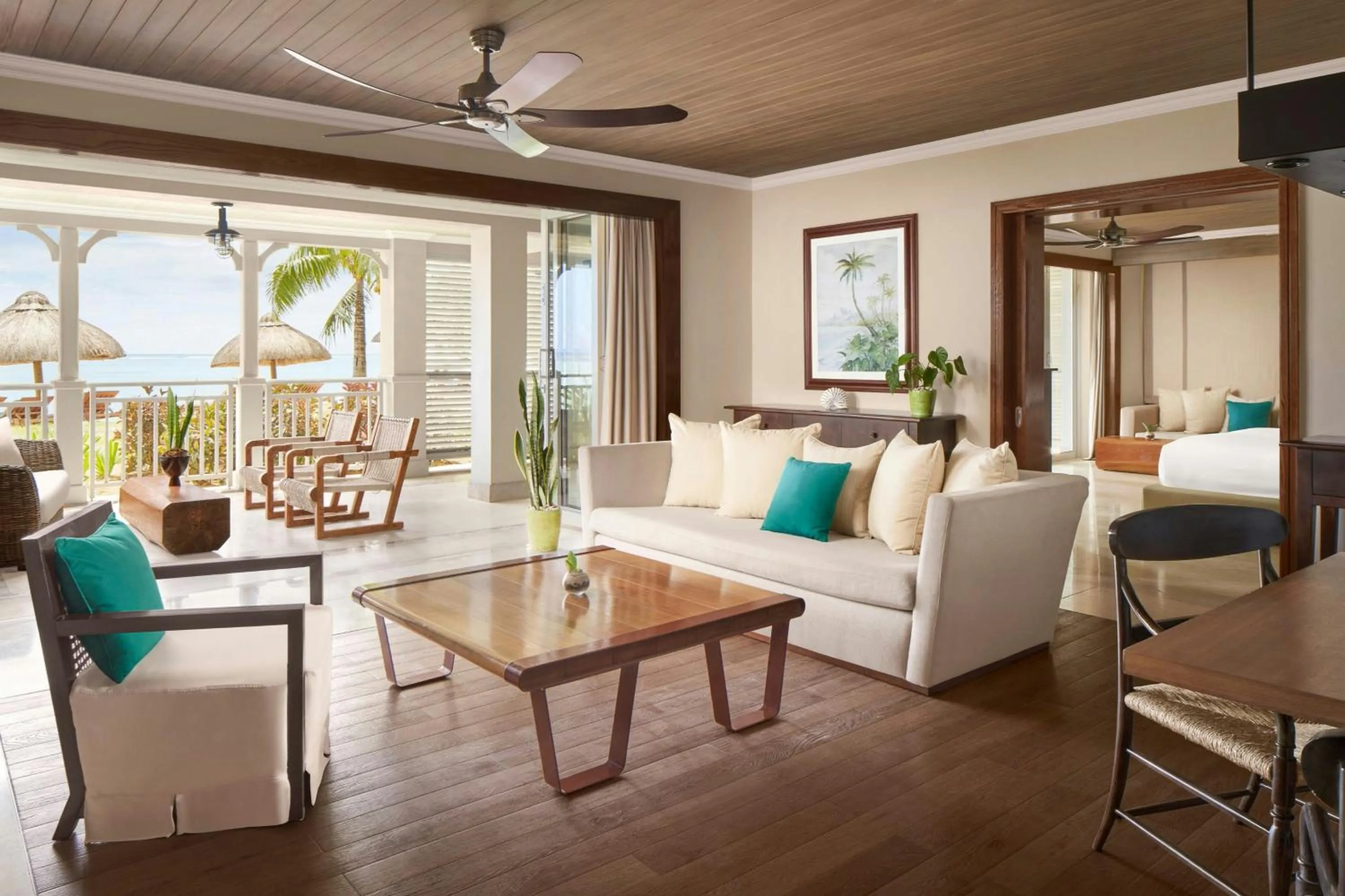 Beach in The St. Regis Le Morne Resort, Mauritius