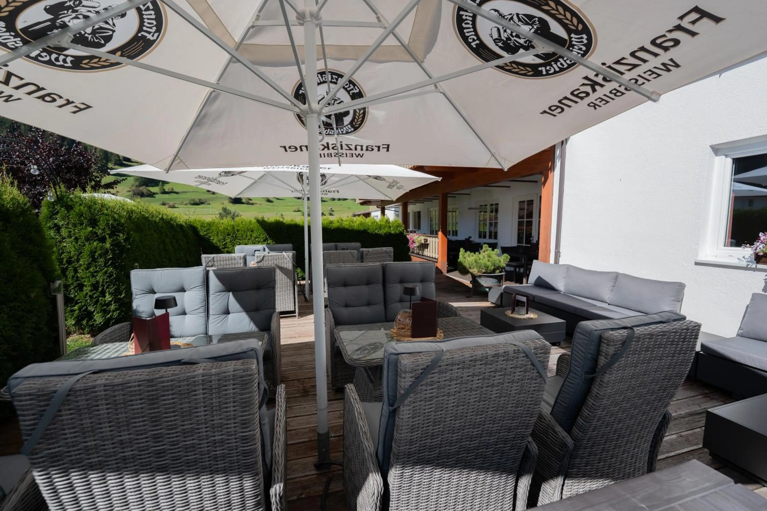 Garden in Alpenhotel Regina