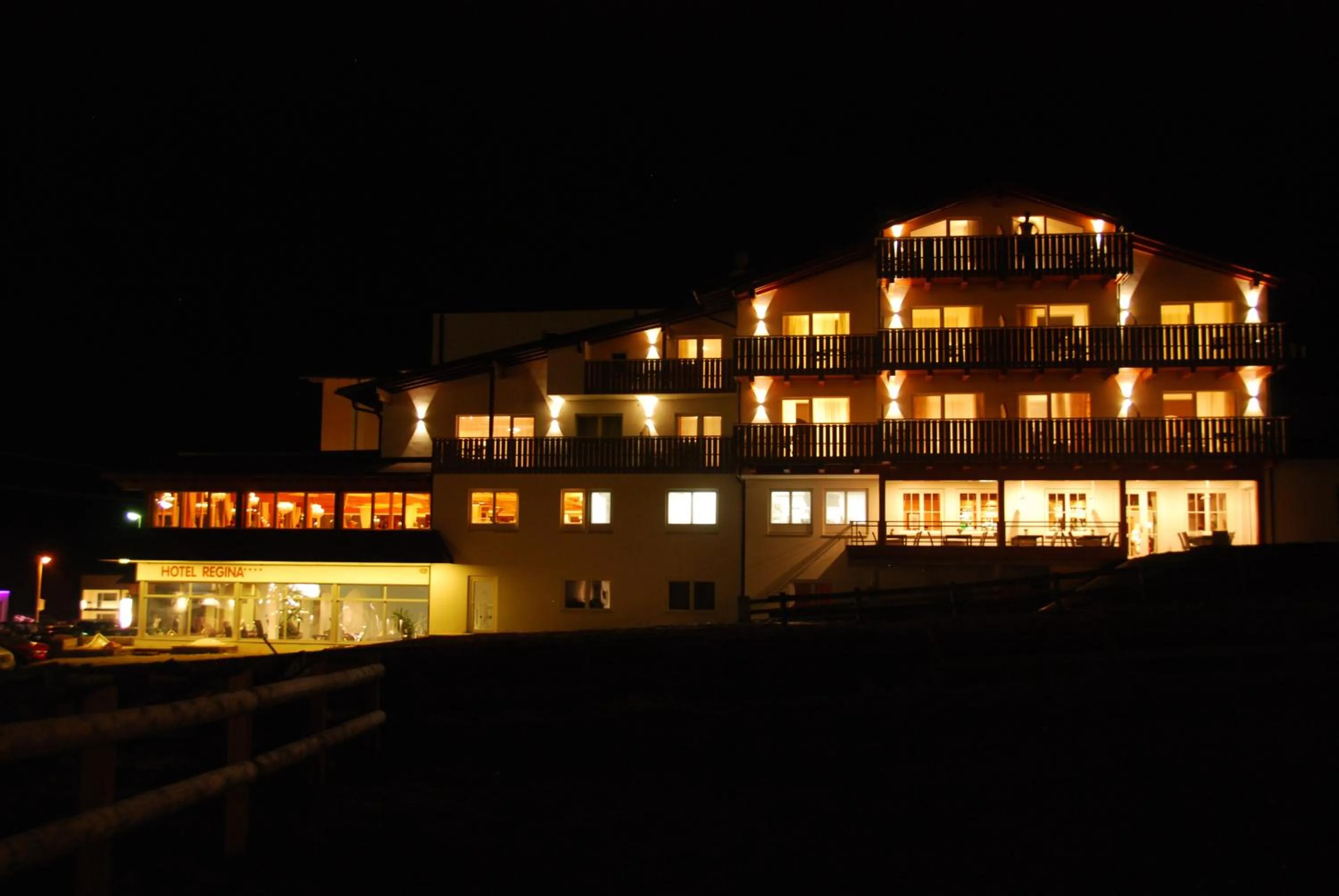 Night in Alpenhotel Regina