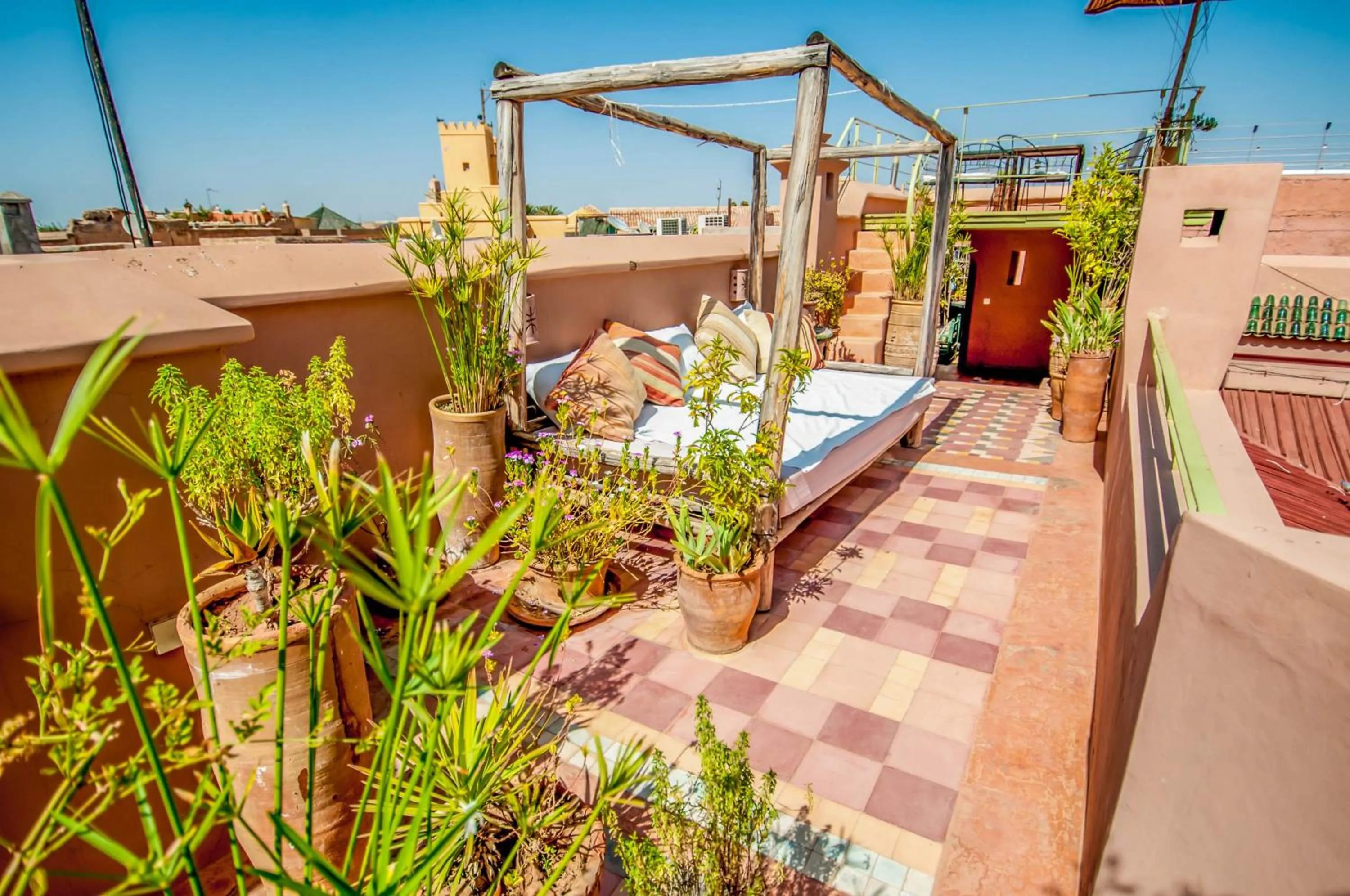 Balcony/Terrace in Riad Chorfa