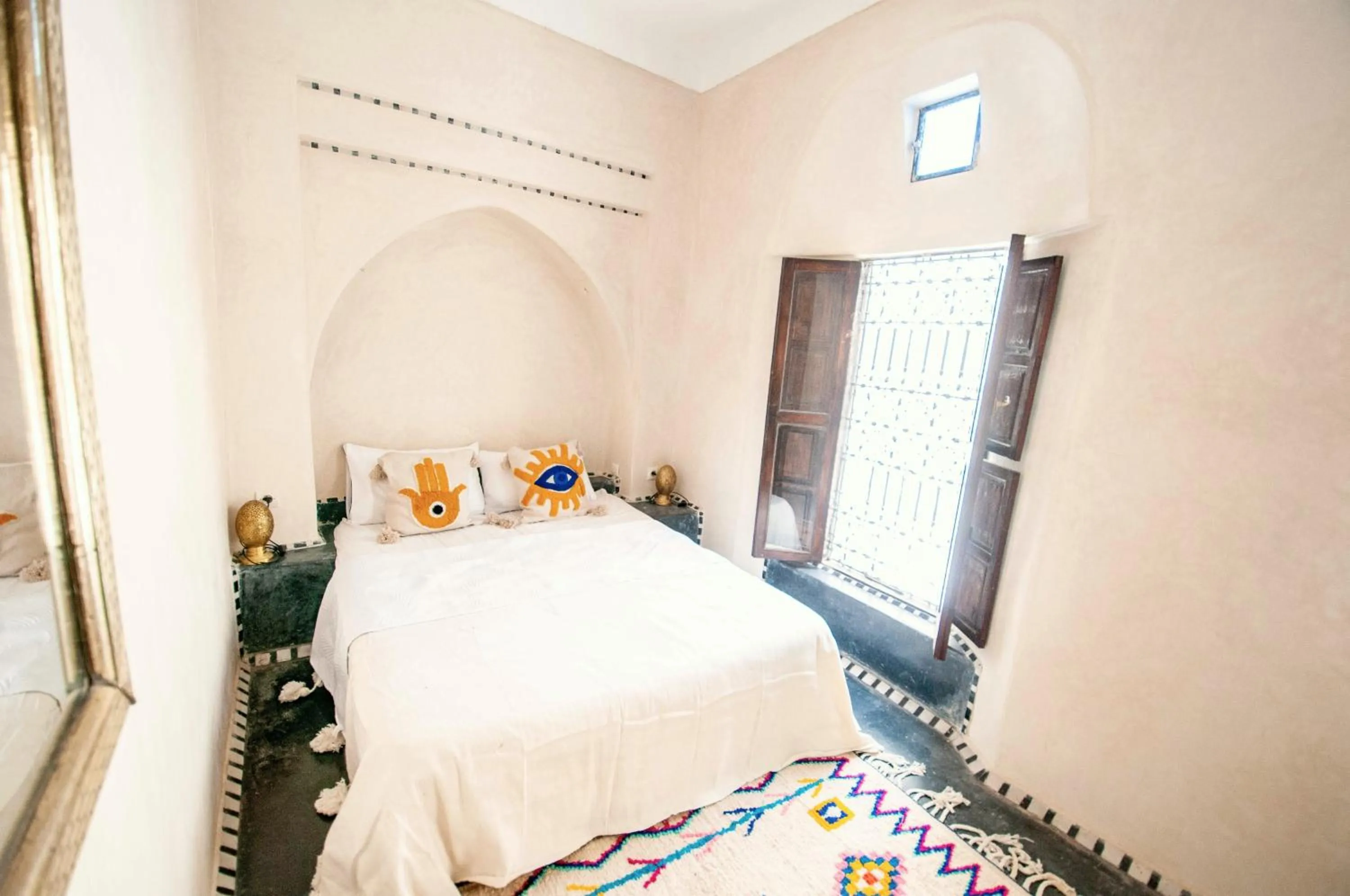 Bed in Riad Chorfa