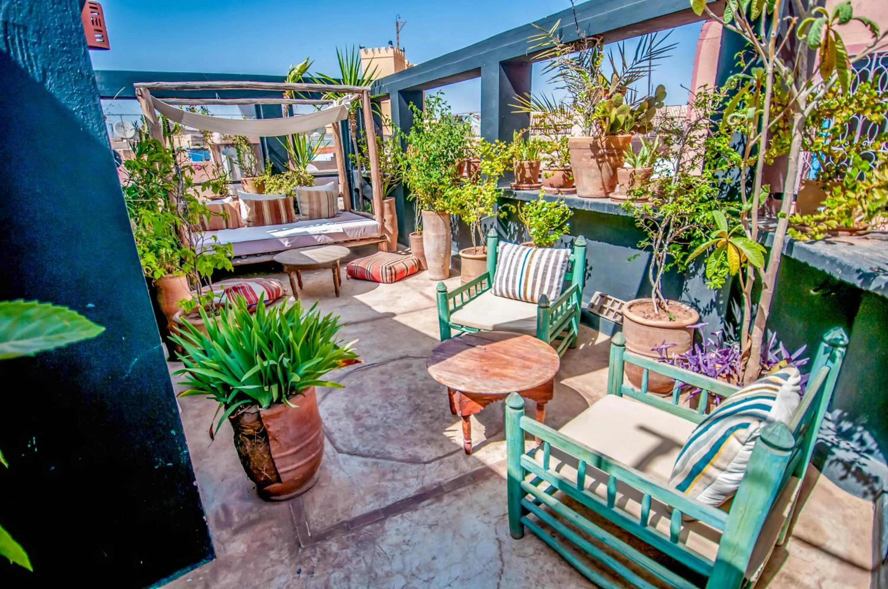 Balcony/Terrace in Riad Chorfa