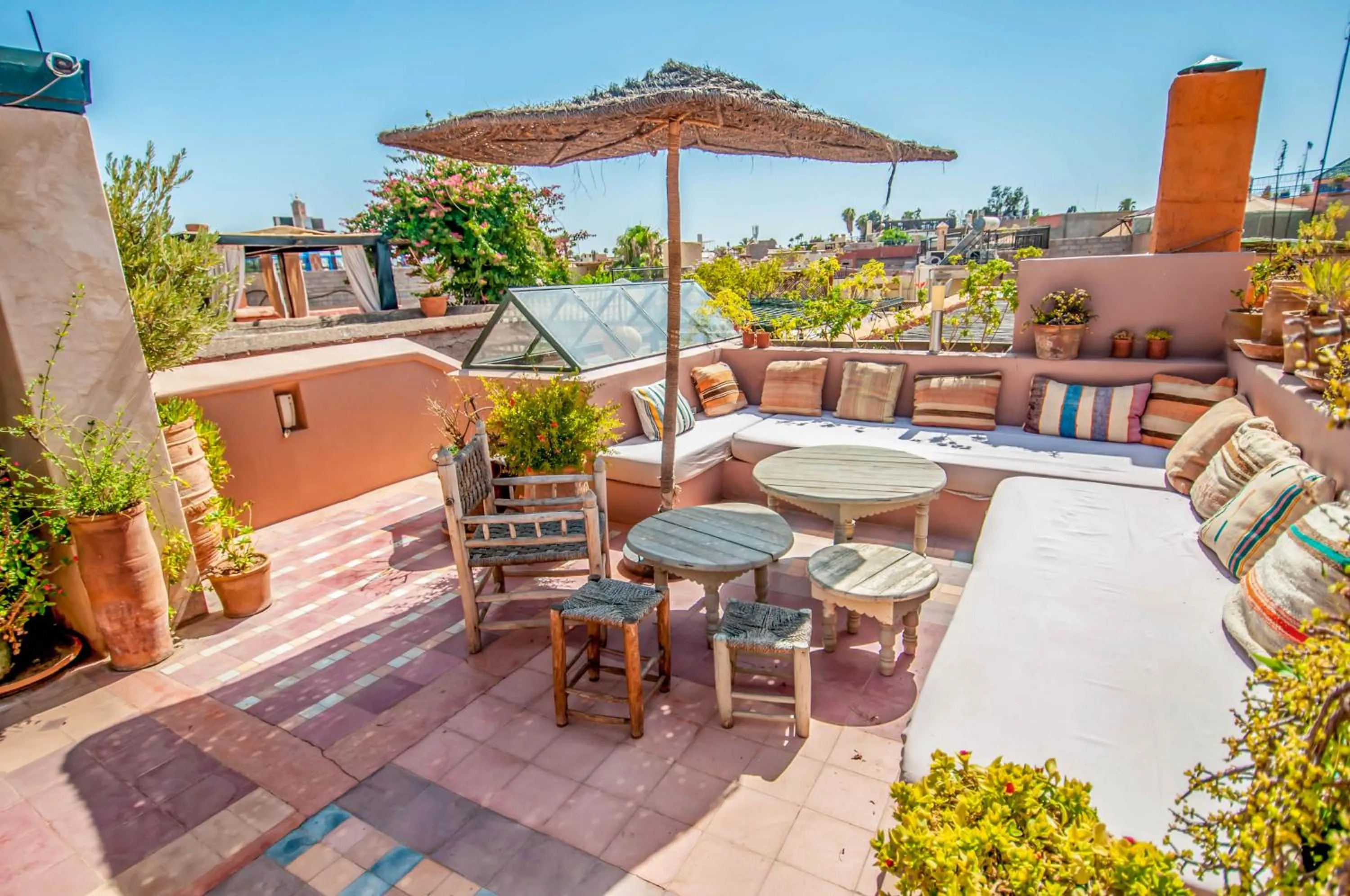 Balcony/Terrace in Riad Chorfa