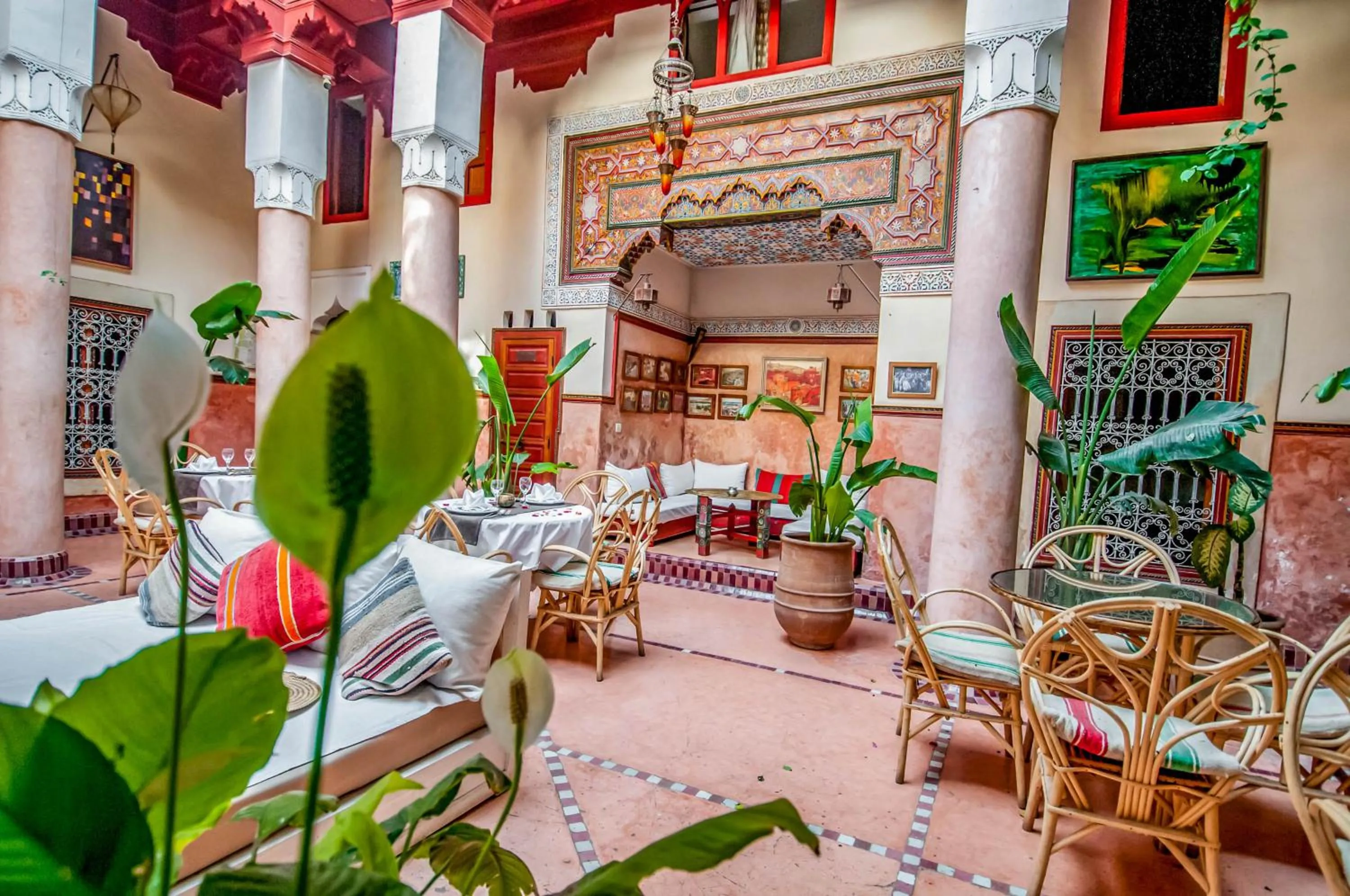 Patio in Riad Chorfa