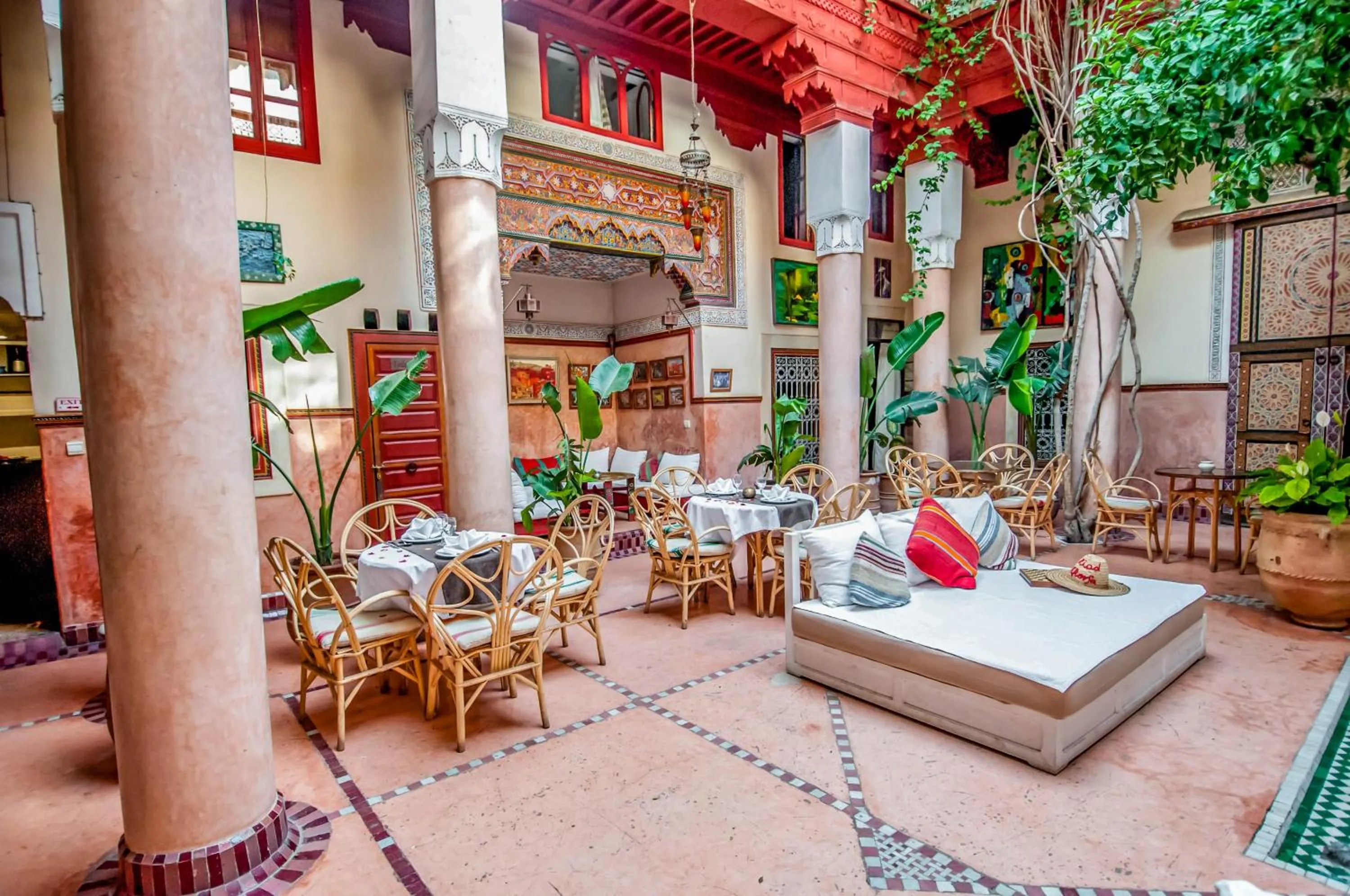 Patio in Riad Chorfa