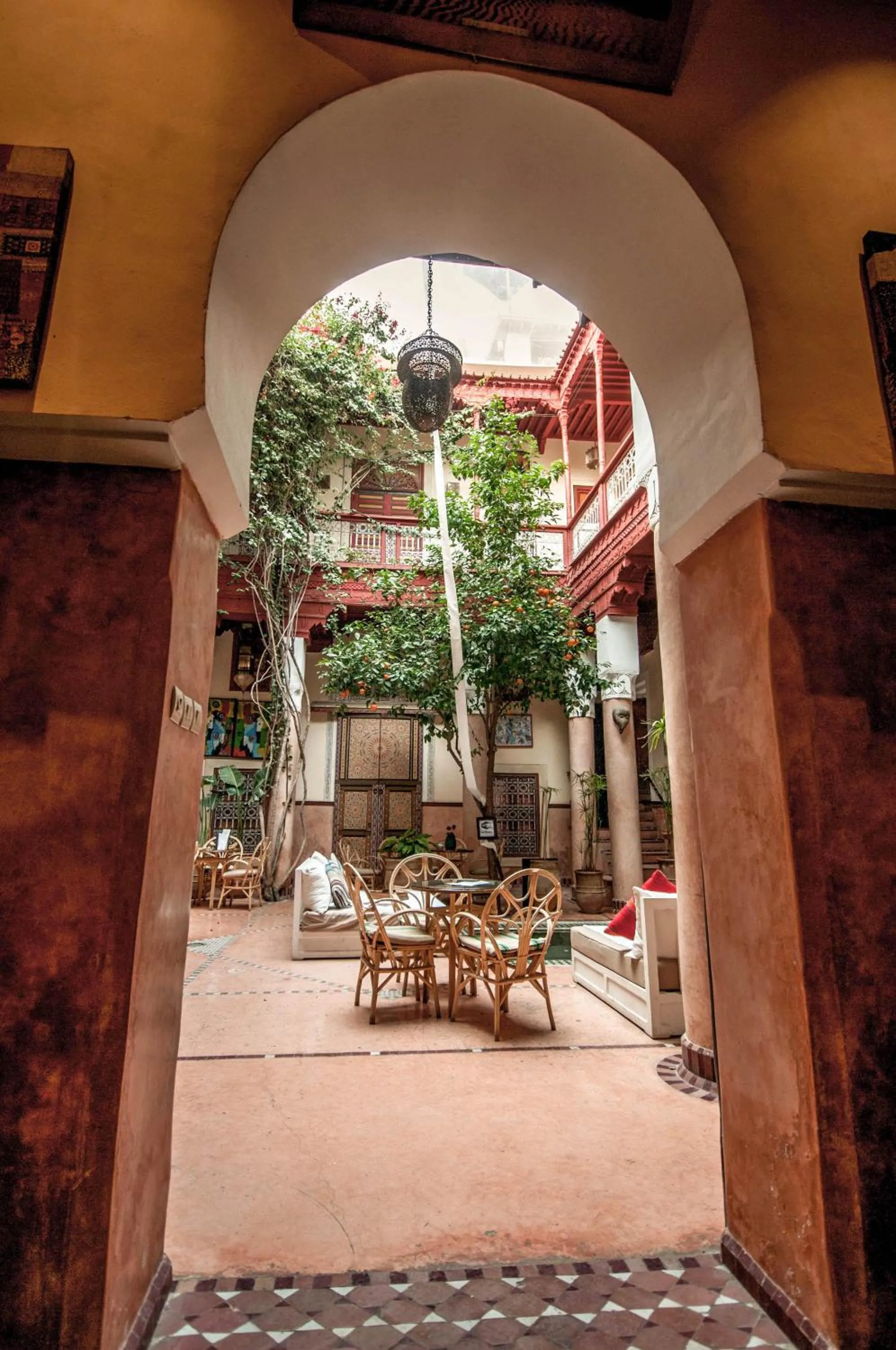 Patio in Riad Chorfa