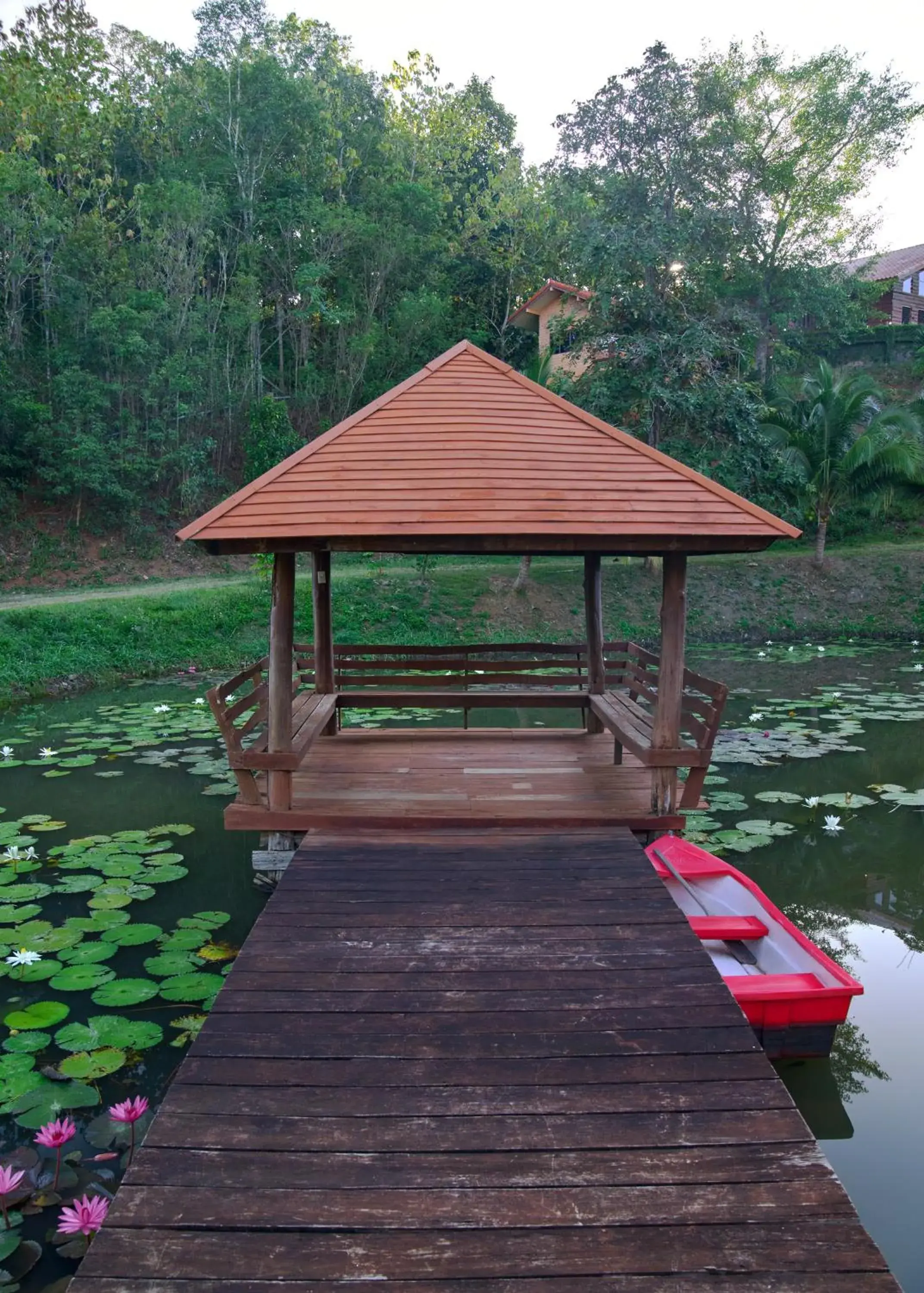 Lake view in NUYU Khaoyai Lake view in NUYU Khaoyai