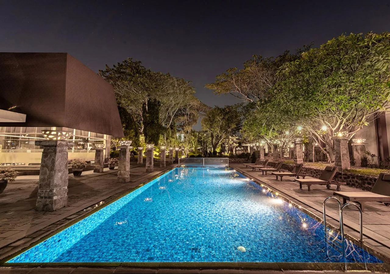 Swimming pool in Oakwood Hotel & Apartments Taman Mini Jakarta