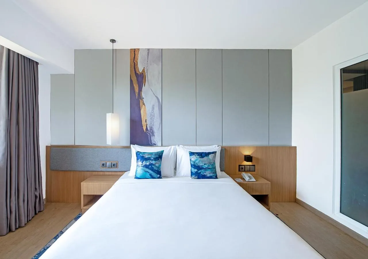 Bed in Oakwood Hotel & Apartments Taman Mini Jakarta