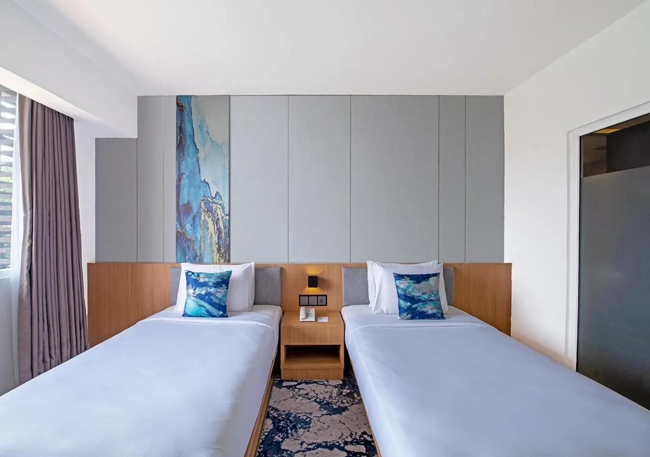 Bed in Oakwood Hotel & Apartments Taman Mini Jakarta