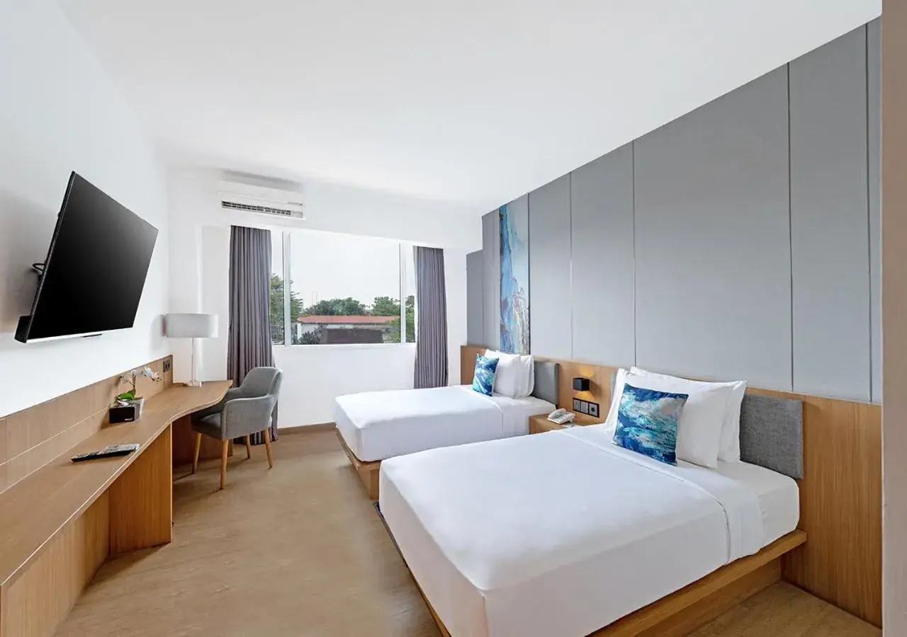 Bedroom, Bed in Oakwood Hotel & Apartments Taman Mini Jakarta Bedroom, Bed in Oakwood Hotel & Apartments Taman Mini Jakarta