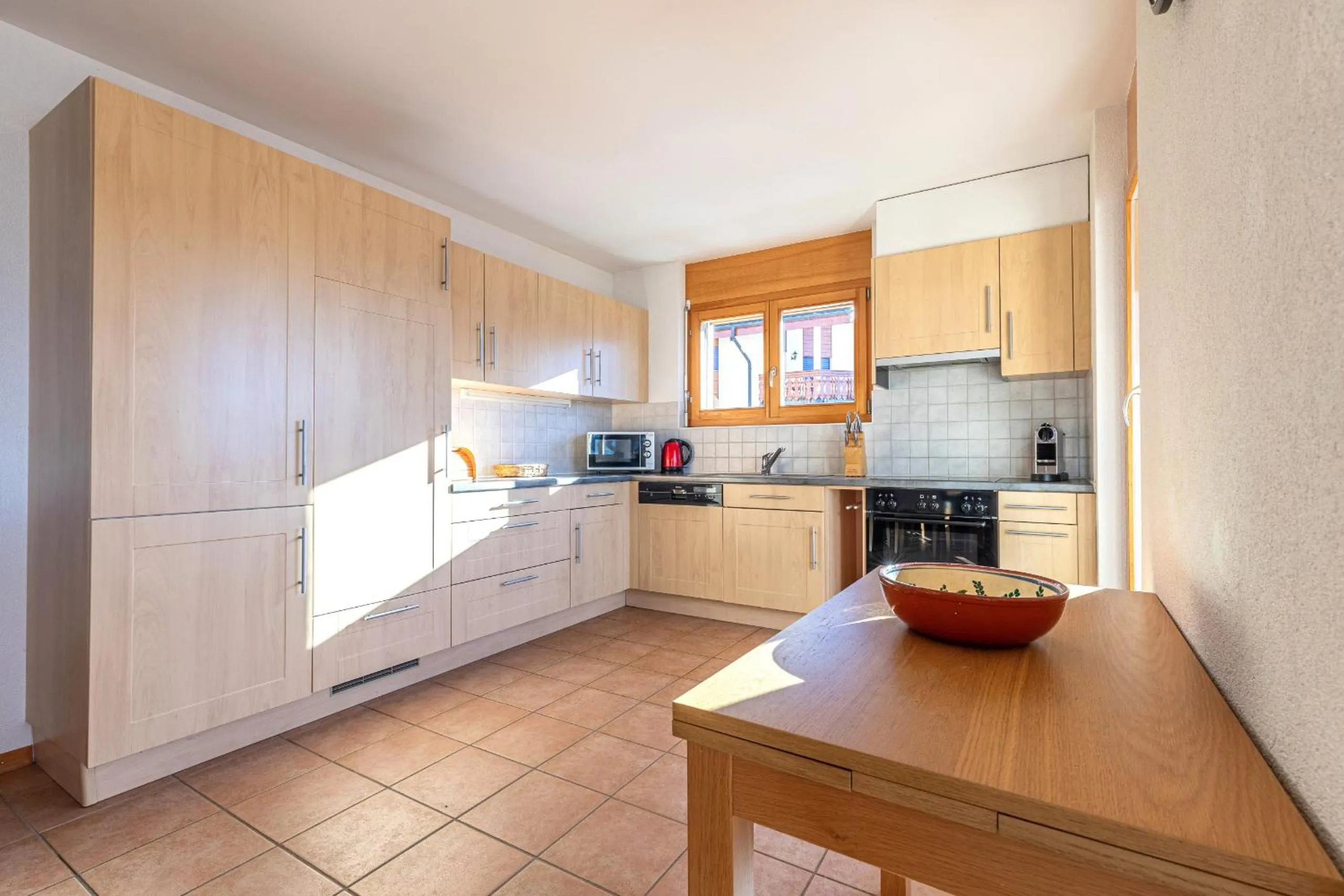Kitchen or kitchenette in Myosotis QUIET & SUNNY apartments by Alpvision Résidences by Alpvision Résidences