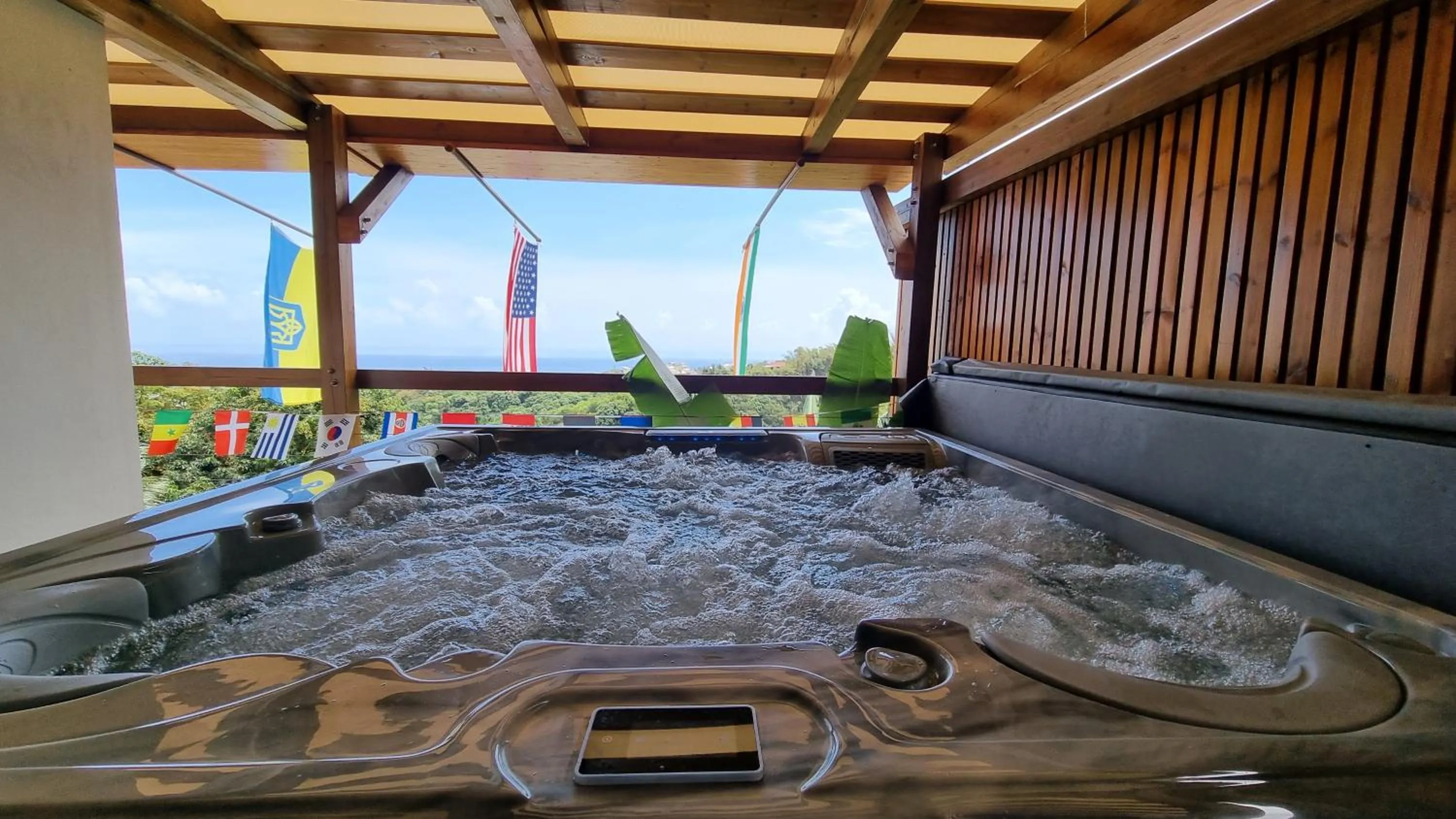 Hot Tub in Villa Des Remparts