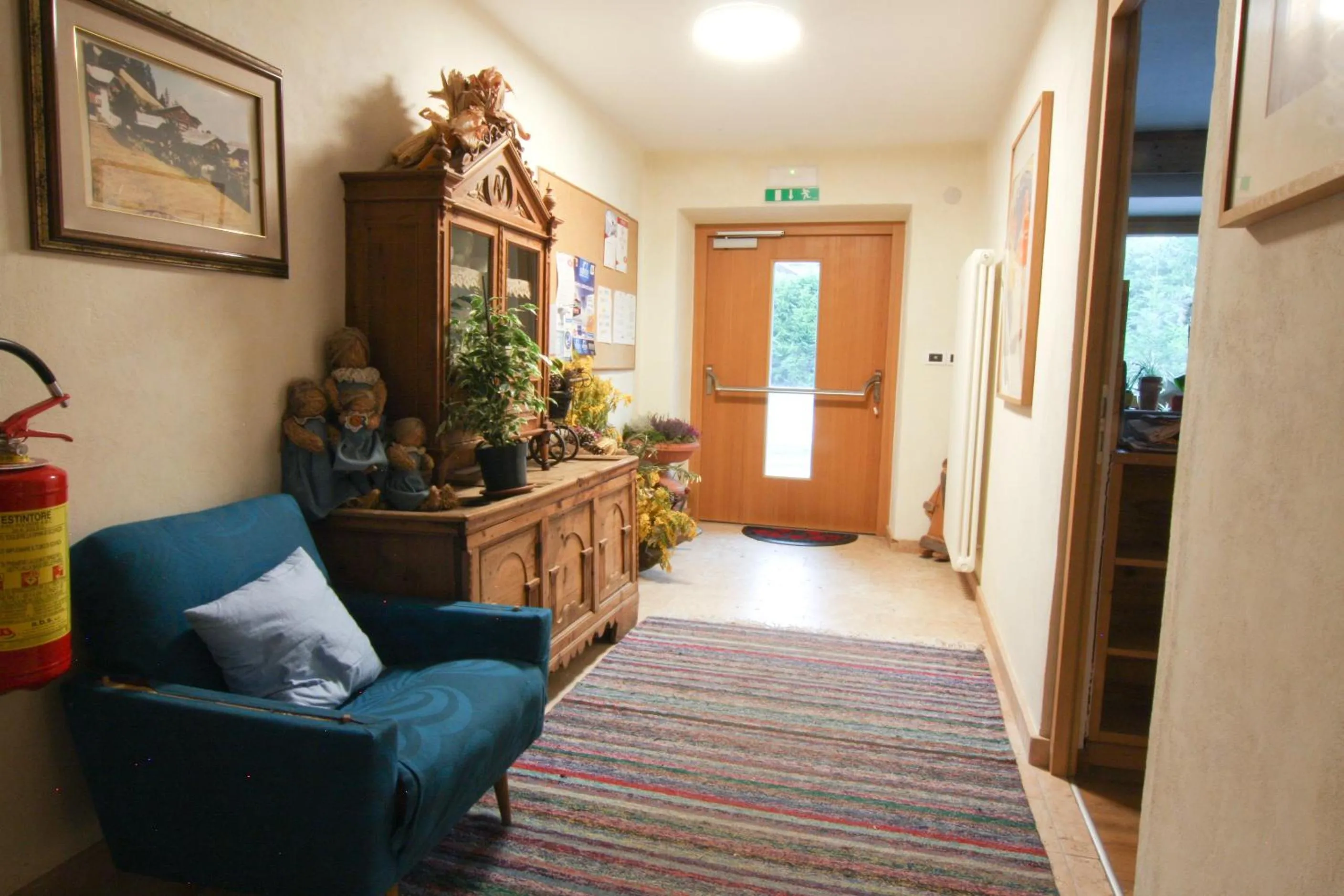 Lobby or reception in Pension Enzian