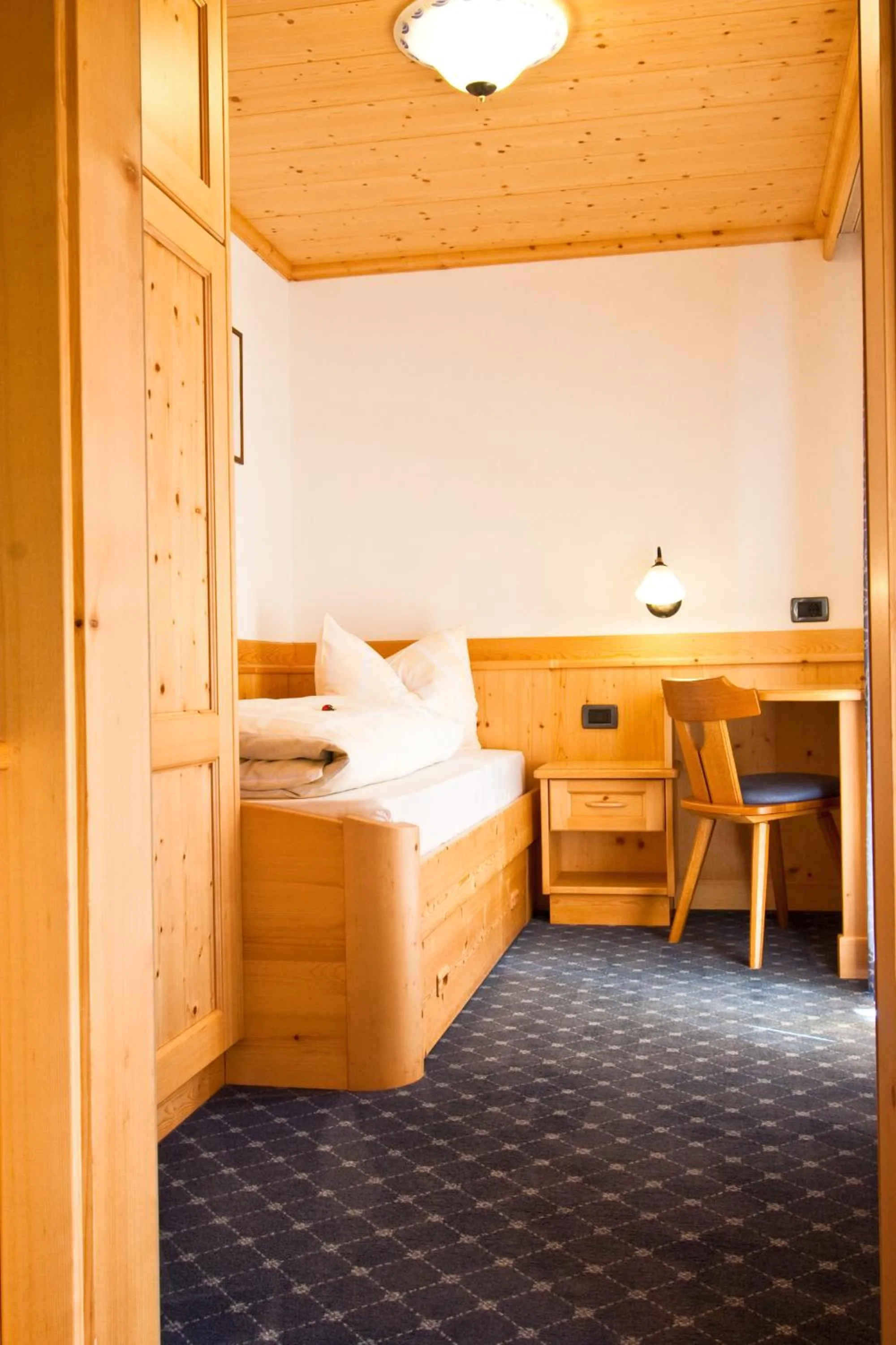 Bed in Pension Enzian