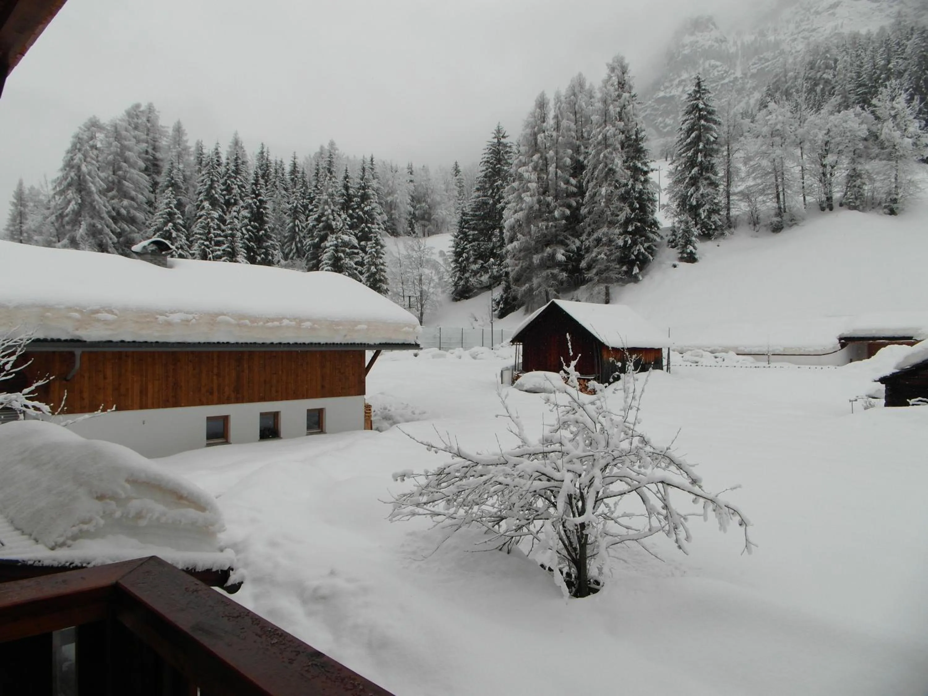 Winter in Pension Enzian