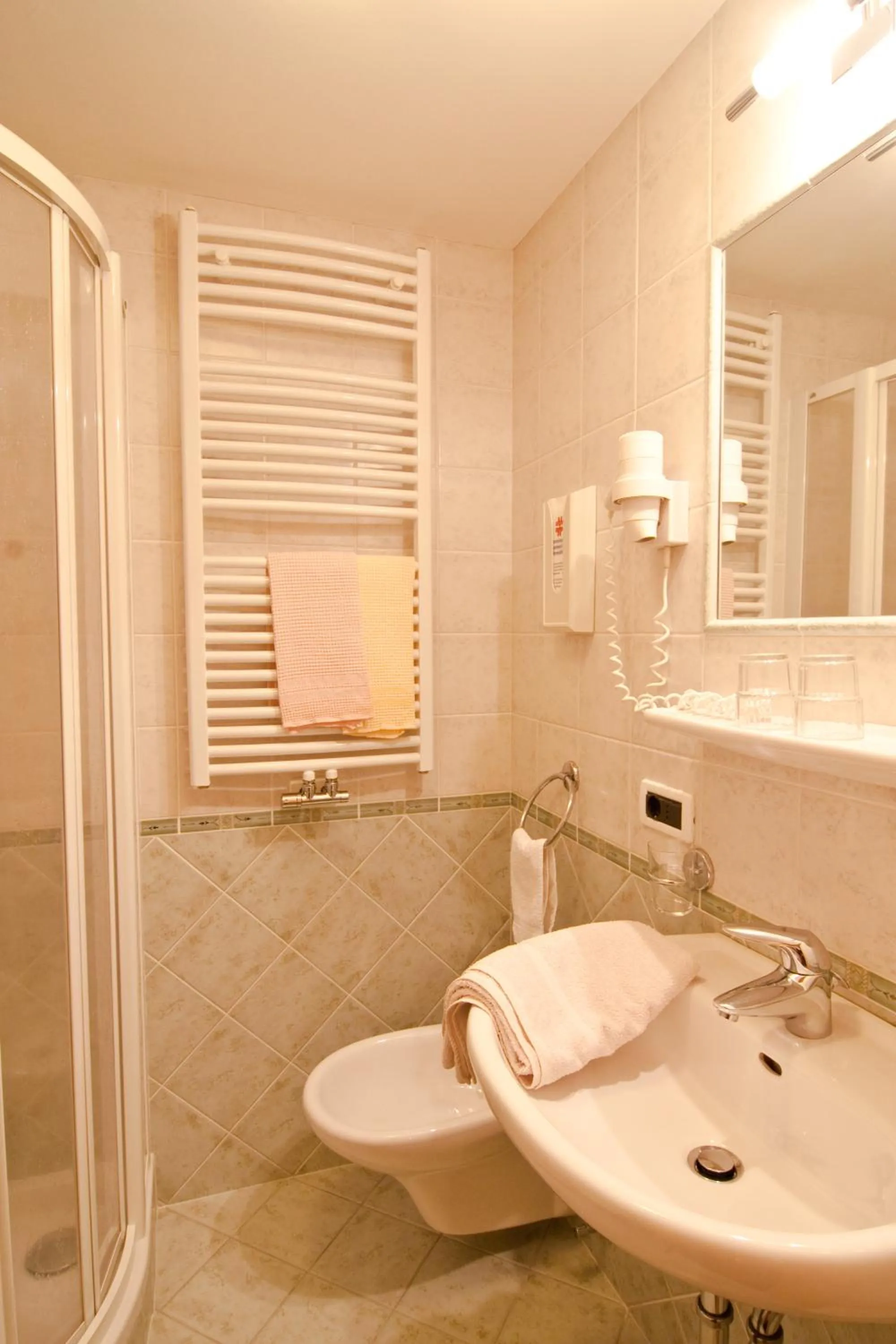 Bathroom in Pension Enzian