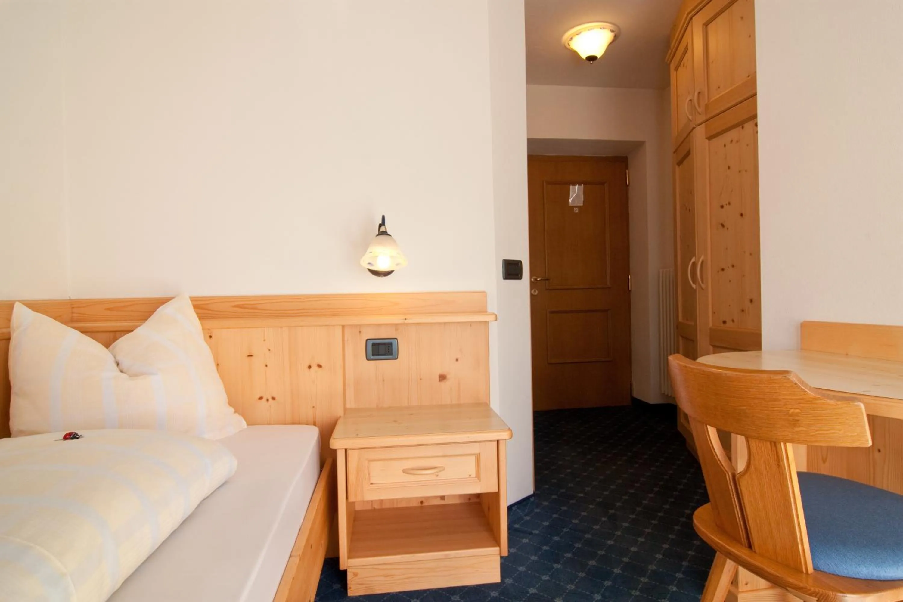 Bed in Pension Enzian