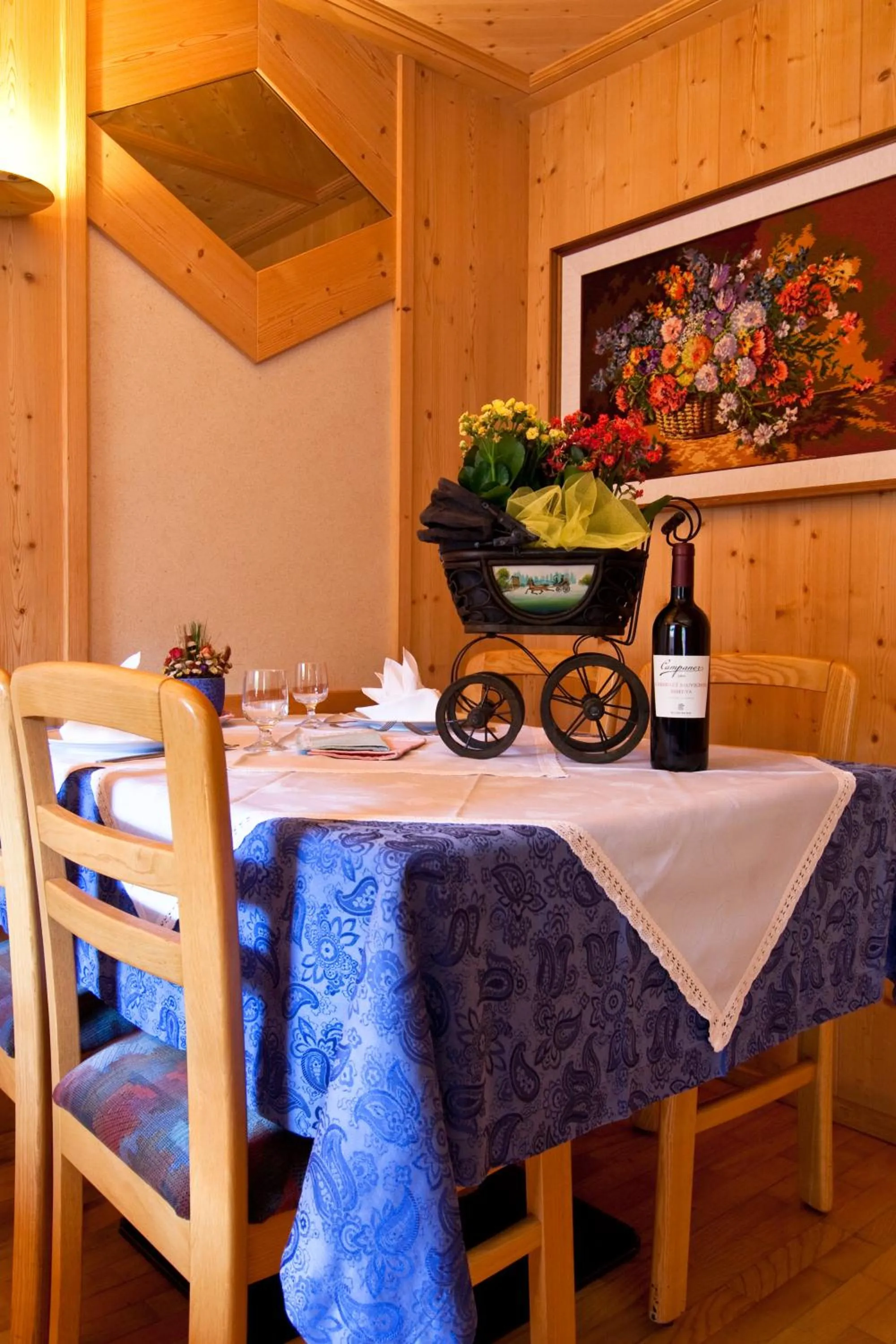 Restaurant/places to eat in Pension Enzian