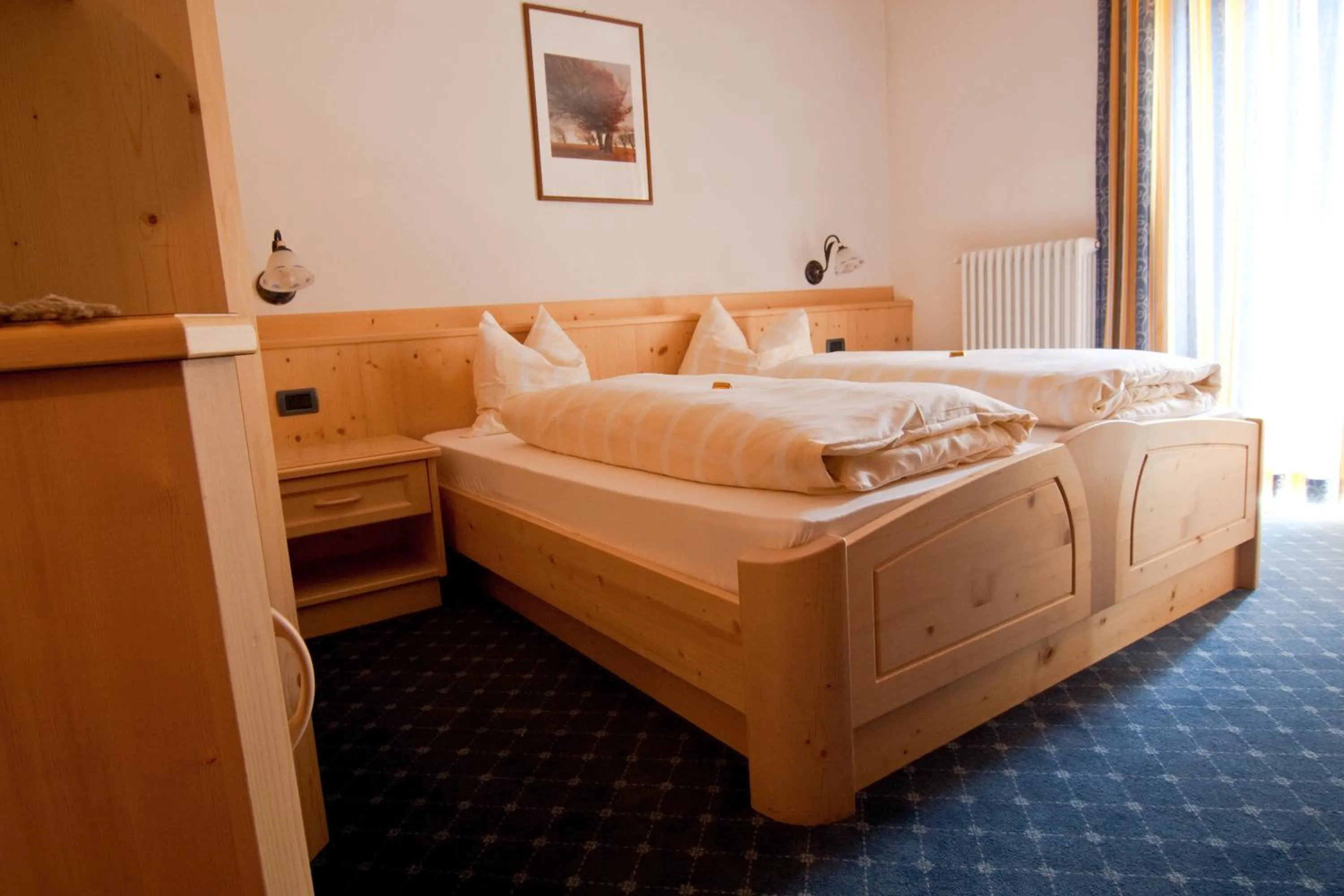 Bed in Pension Enzian