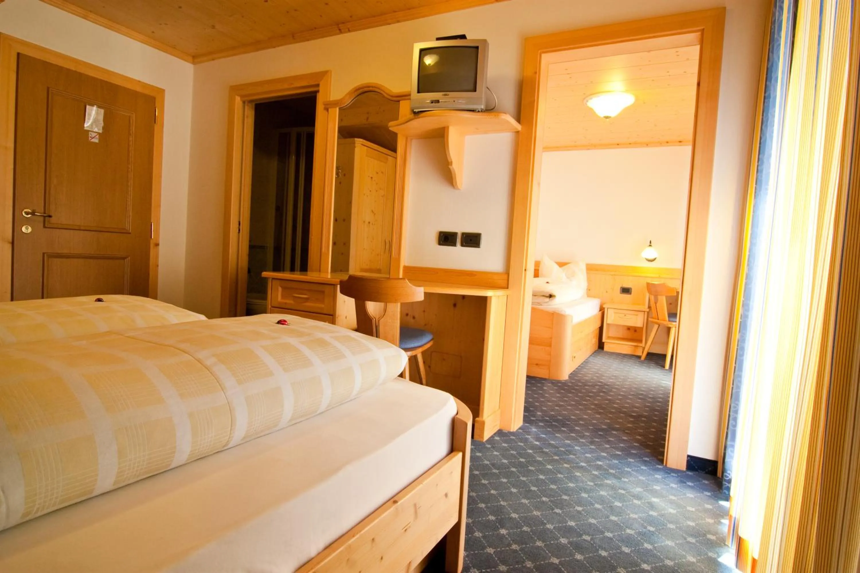 Bed in Pension Enzian