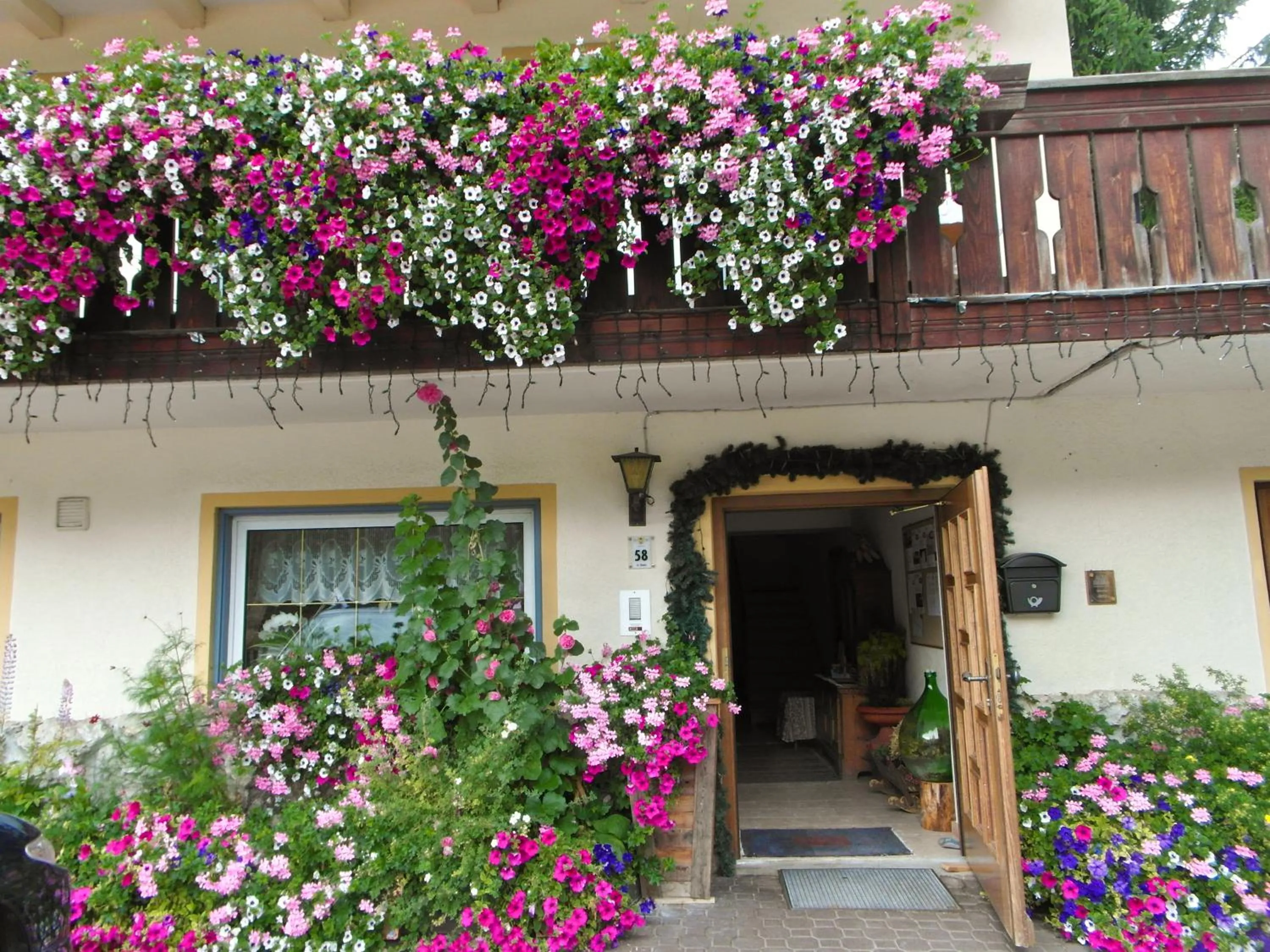 Facade/entrance in Pension Enzian
