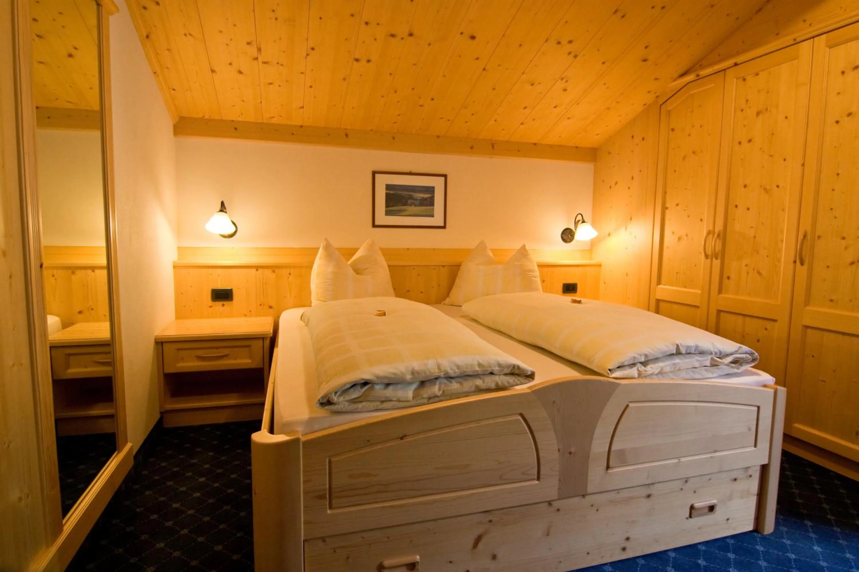 Bed in Pension Enzian