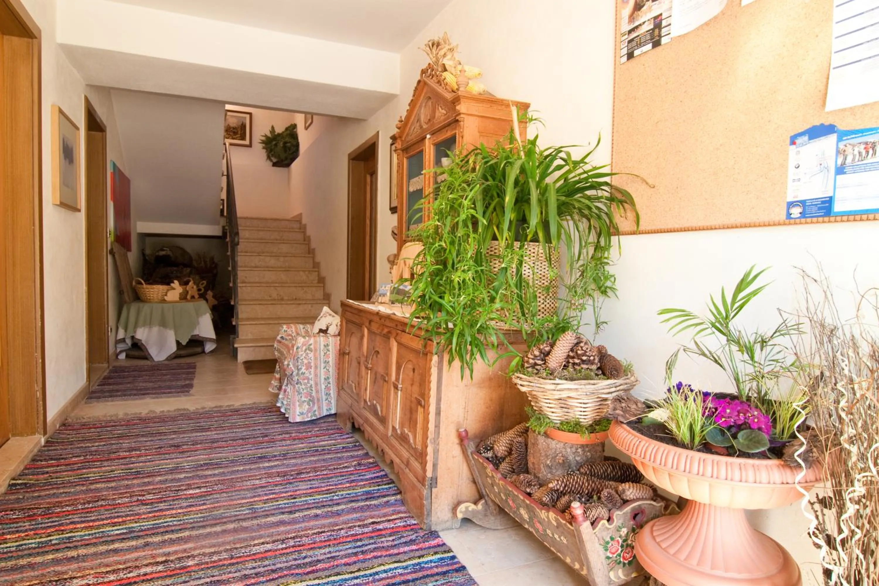 Lobby or reception in Pension Enzian