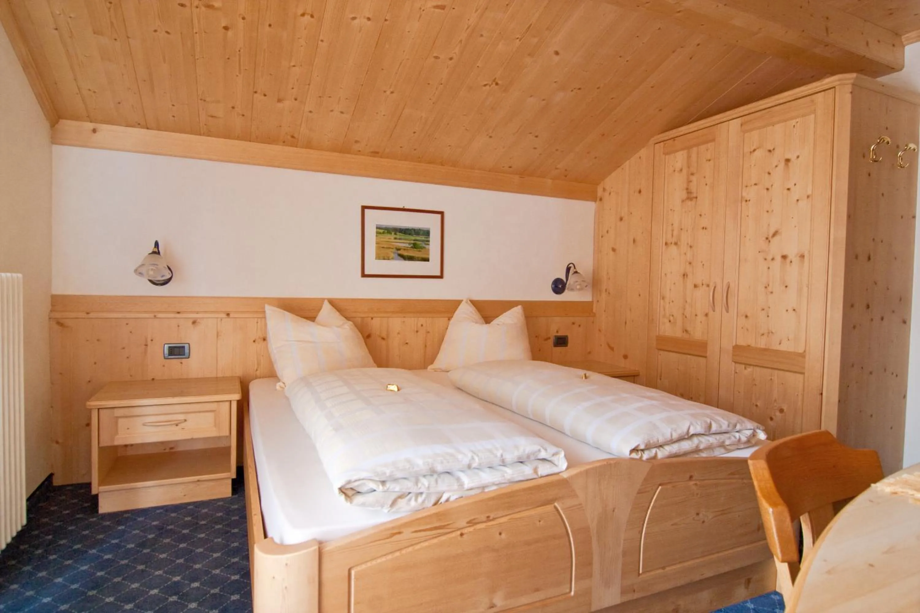 Bed in Pension Enzian