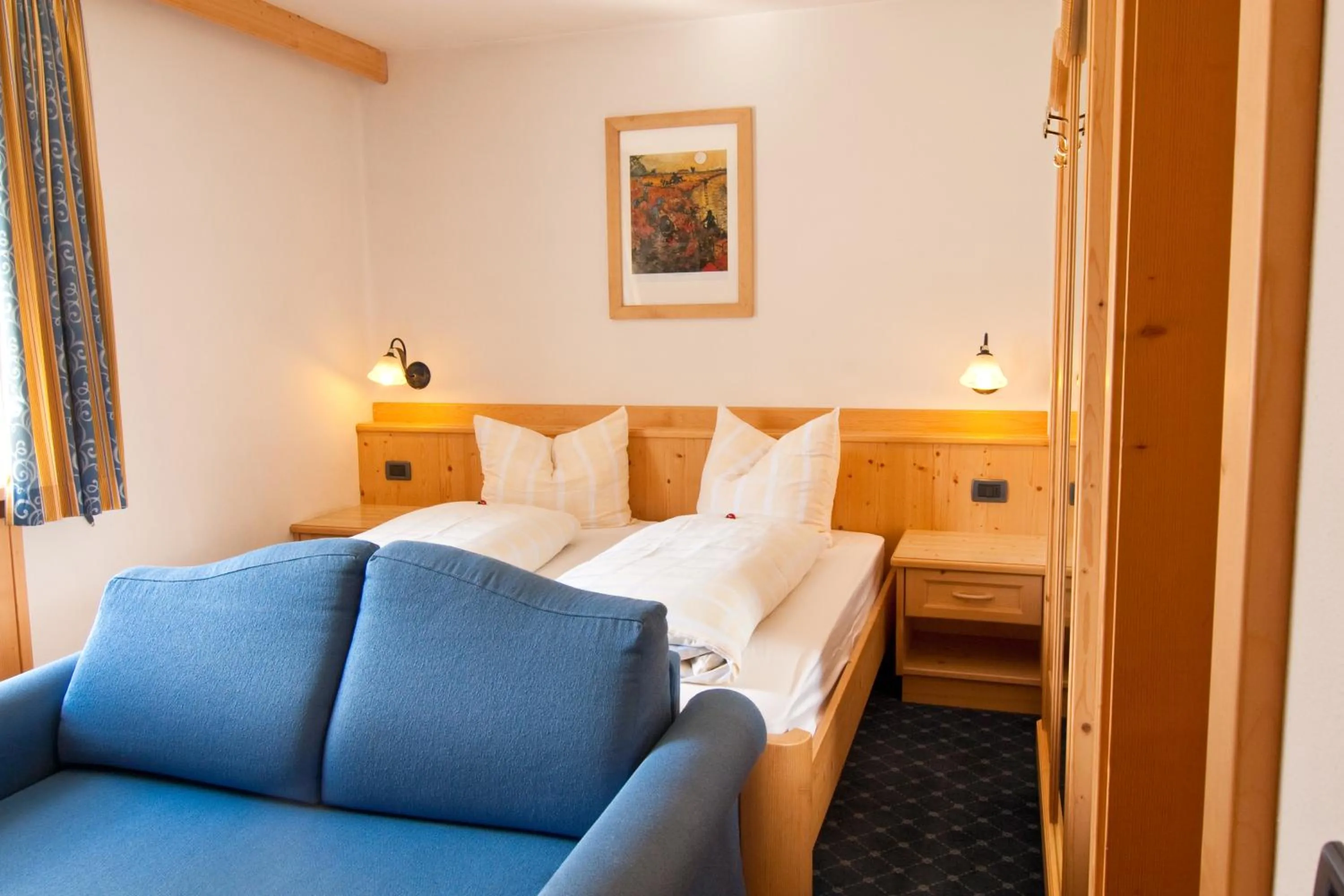 Bed in Pension Enzian