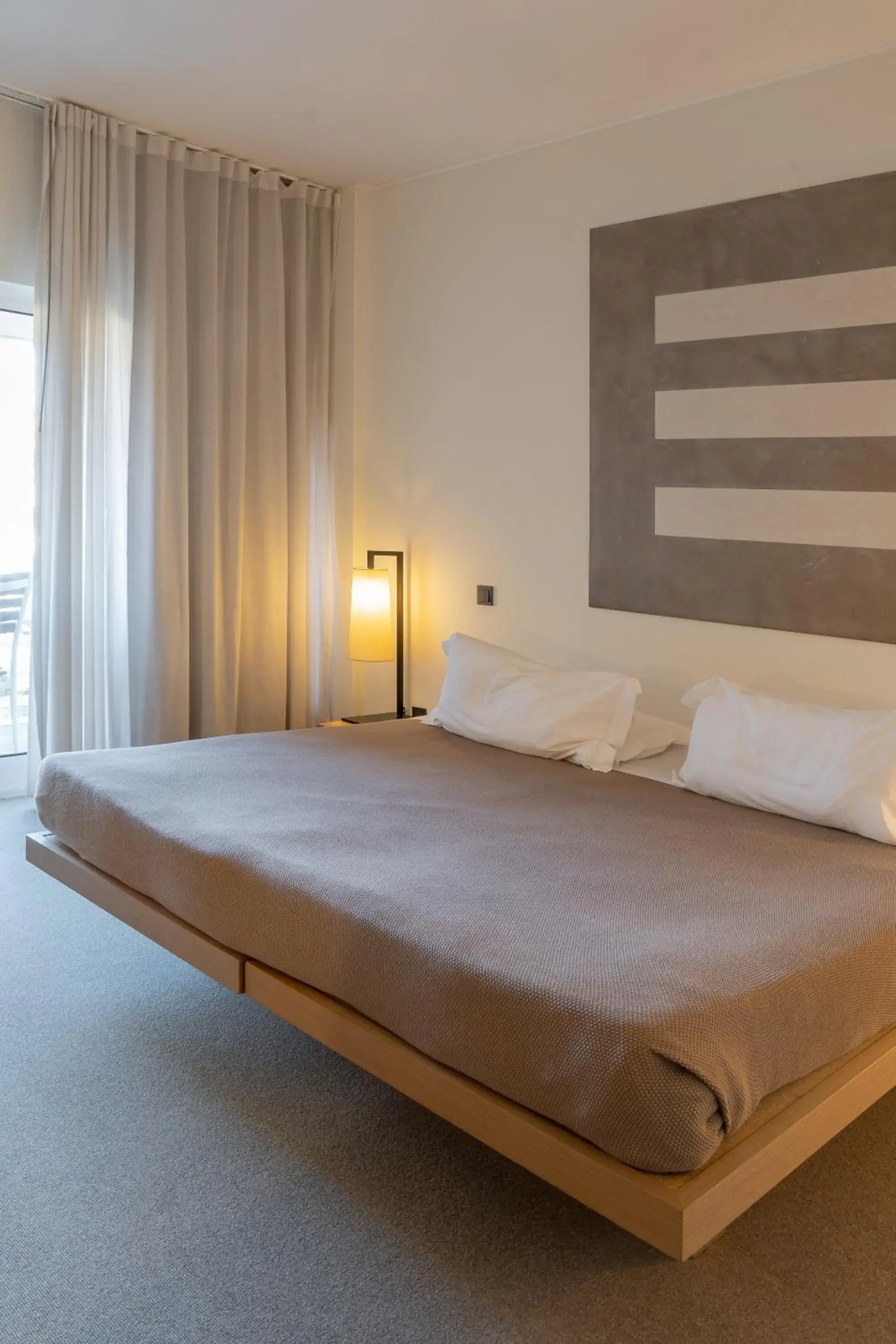 Balcony/Terrace, Bed in Lavanda Hotel Miravillas Balcony/Terrace, Bed in Lavanda Hotel Miravillas