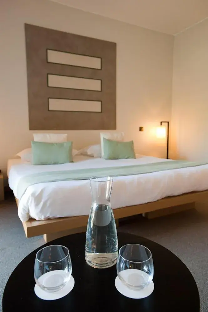 View (from property/room), Bed in Lavanda Hotel Miravillas View (from property/room), Bed in Lavanda Hotel Miravillas