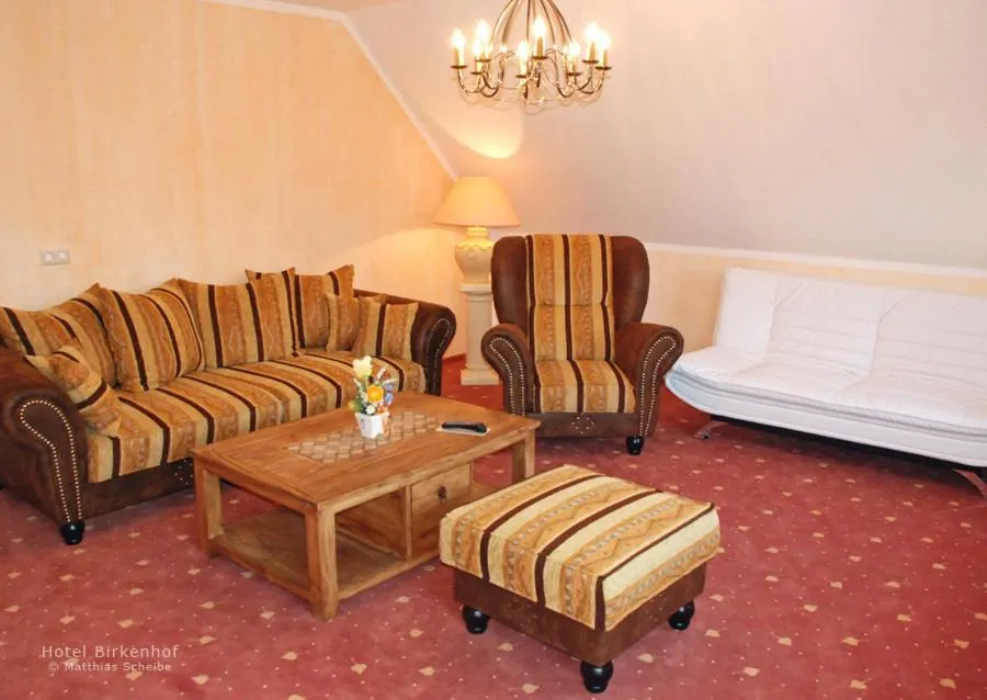Living room in Hotel Birkenhof Garni