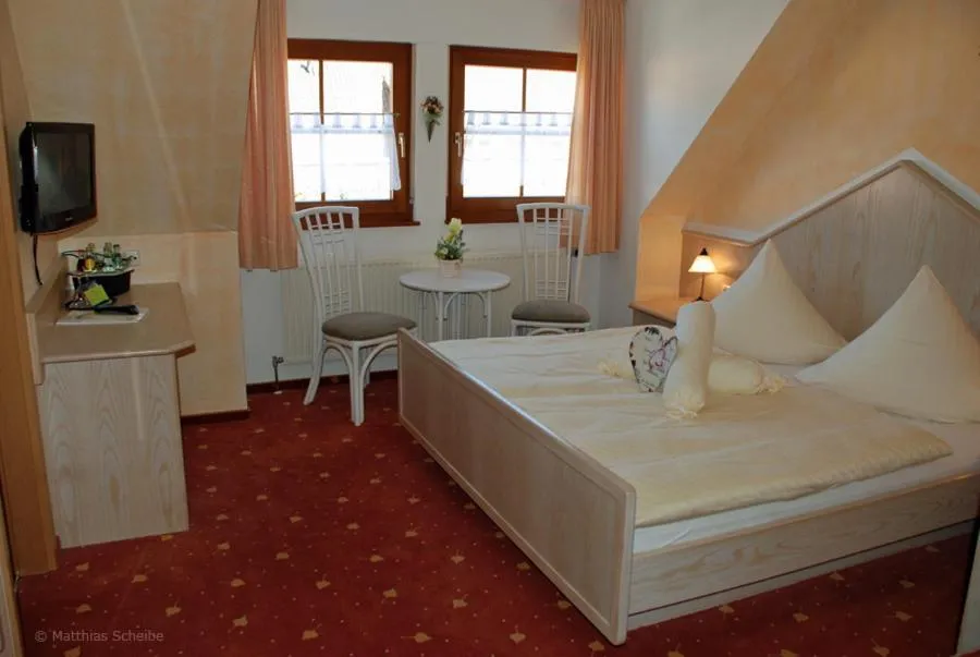 Bed in Hotel Birkenhof Garni