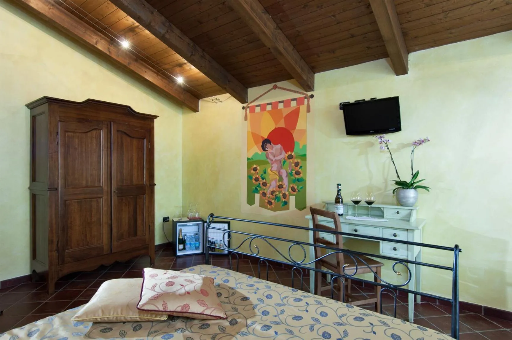 Bed in Trattoria Del Bivio
