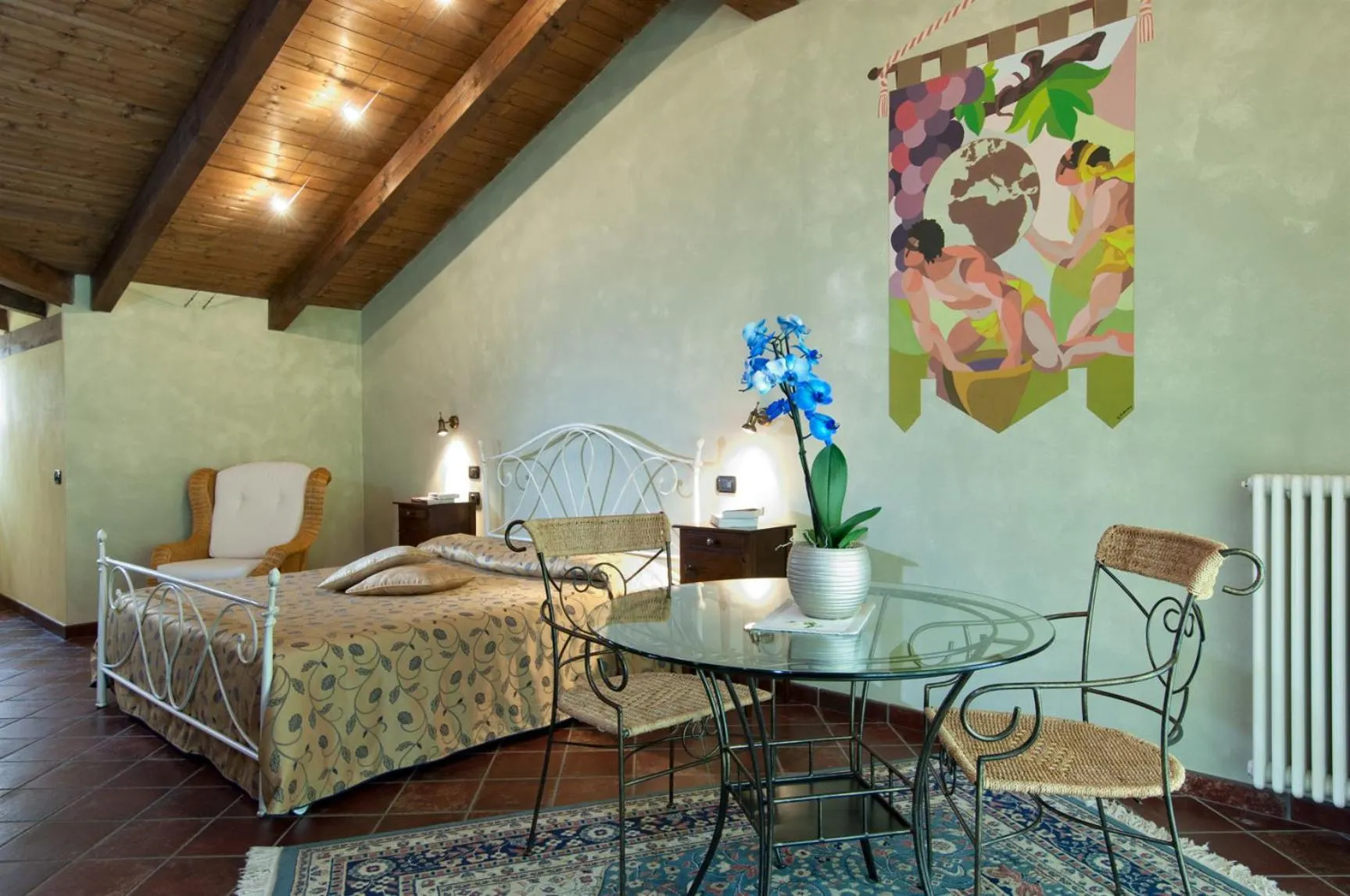 Photo of the whole room, Bed in Trattoria Del Bivio