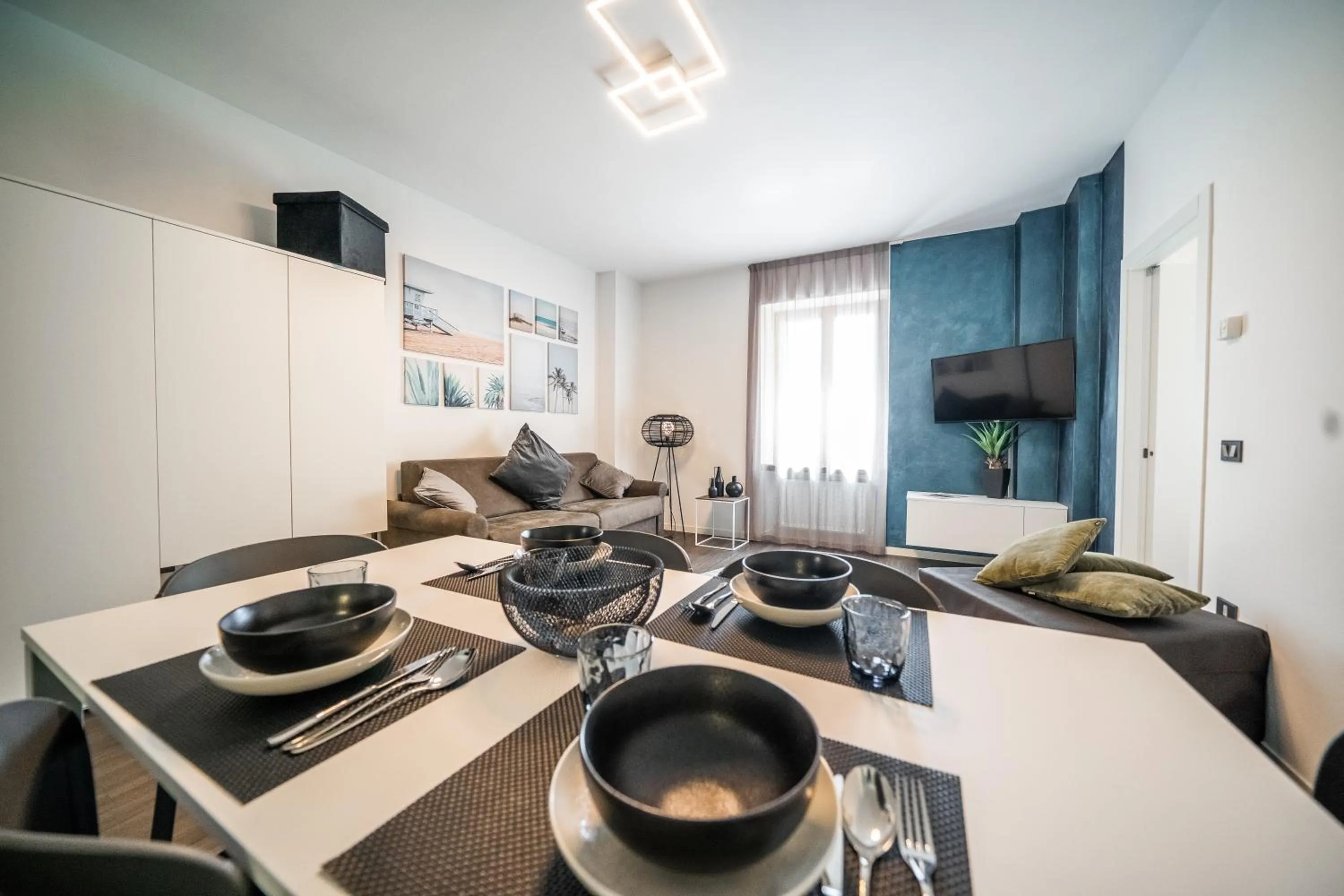 Seating area in Appartamenti Vasco Renna Surf Center