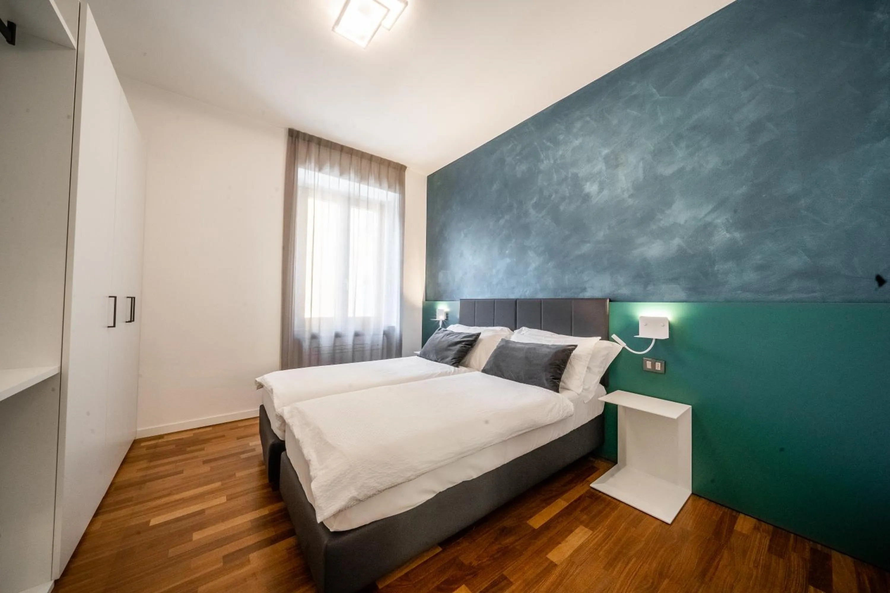 Bedroom, Bed in Appartamenti Vasco Renna Surf Center