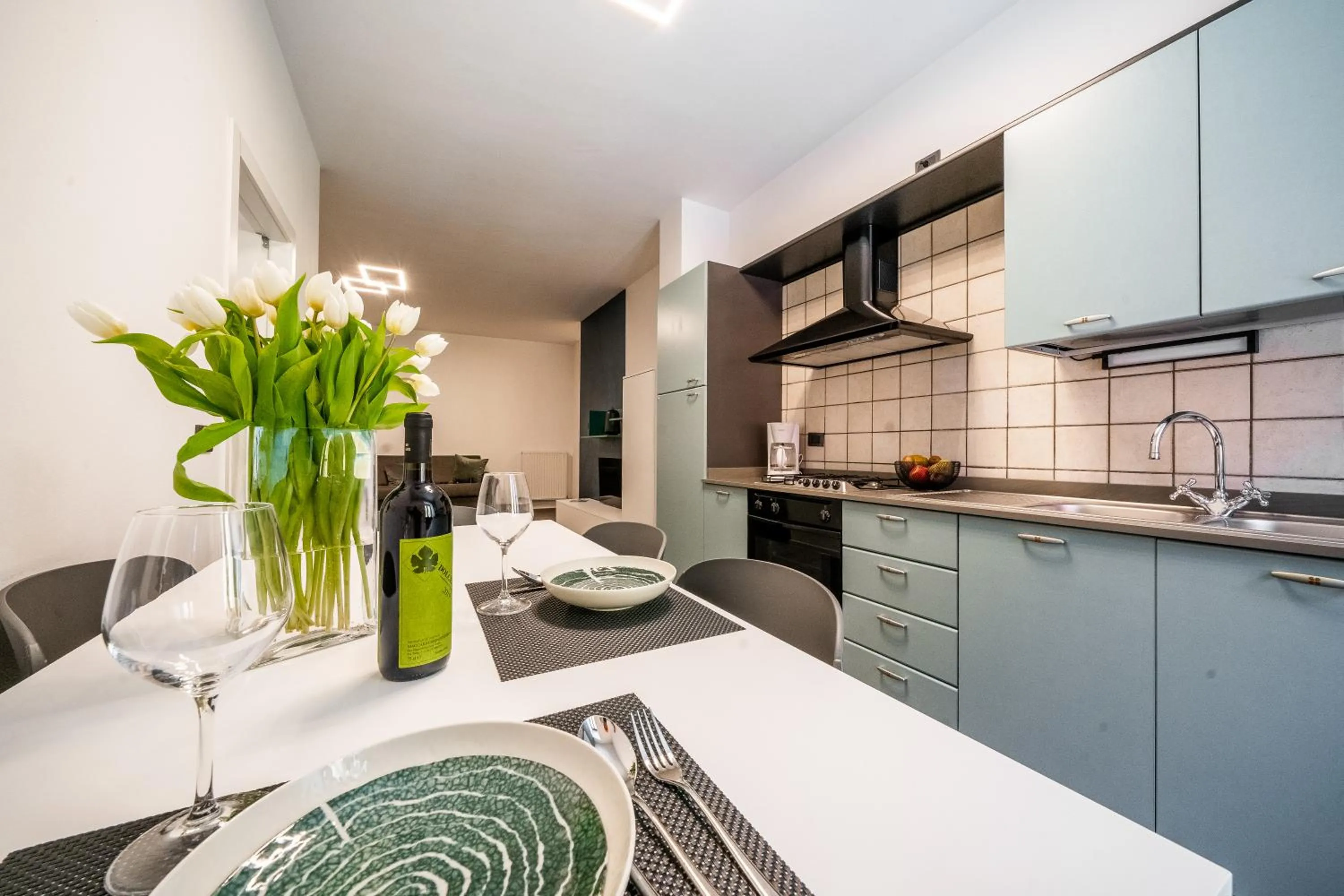 Dining area in Appartamenti Vasco Renna Surf Center