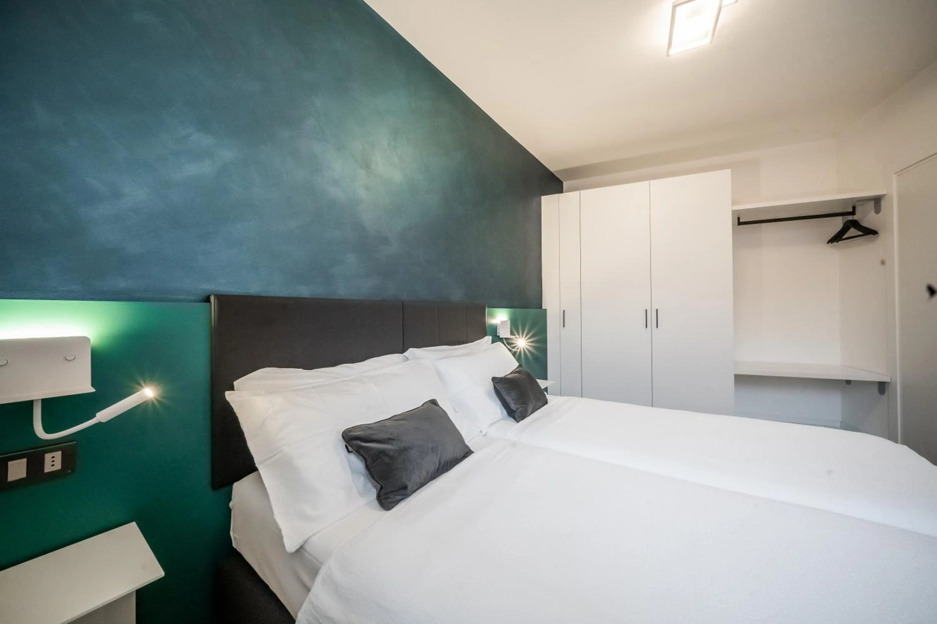 Bedroom, Bed in Appartamenti Vasco Renna Surf Center