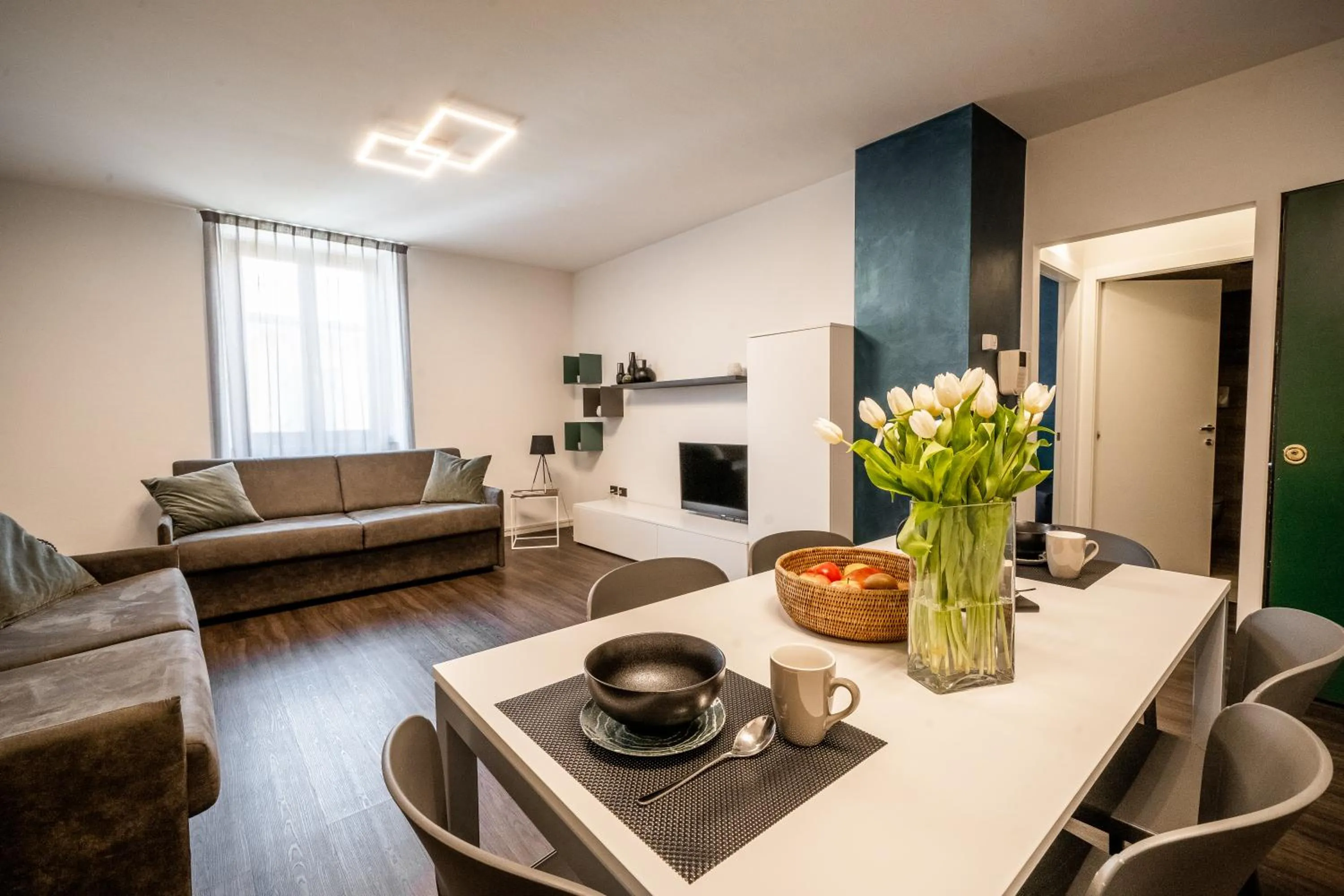 Living room in Appartamenti Vasco Renna Surf Center