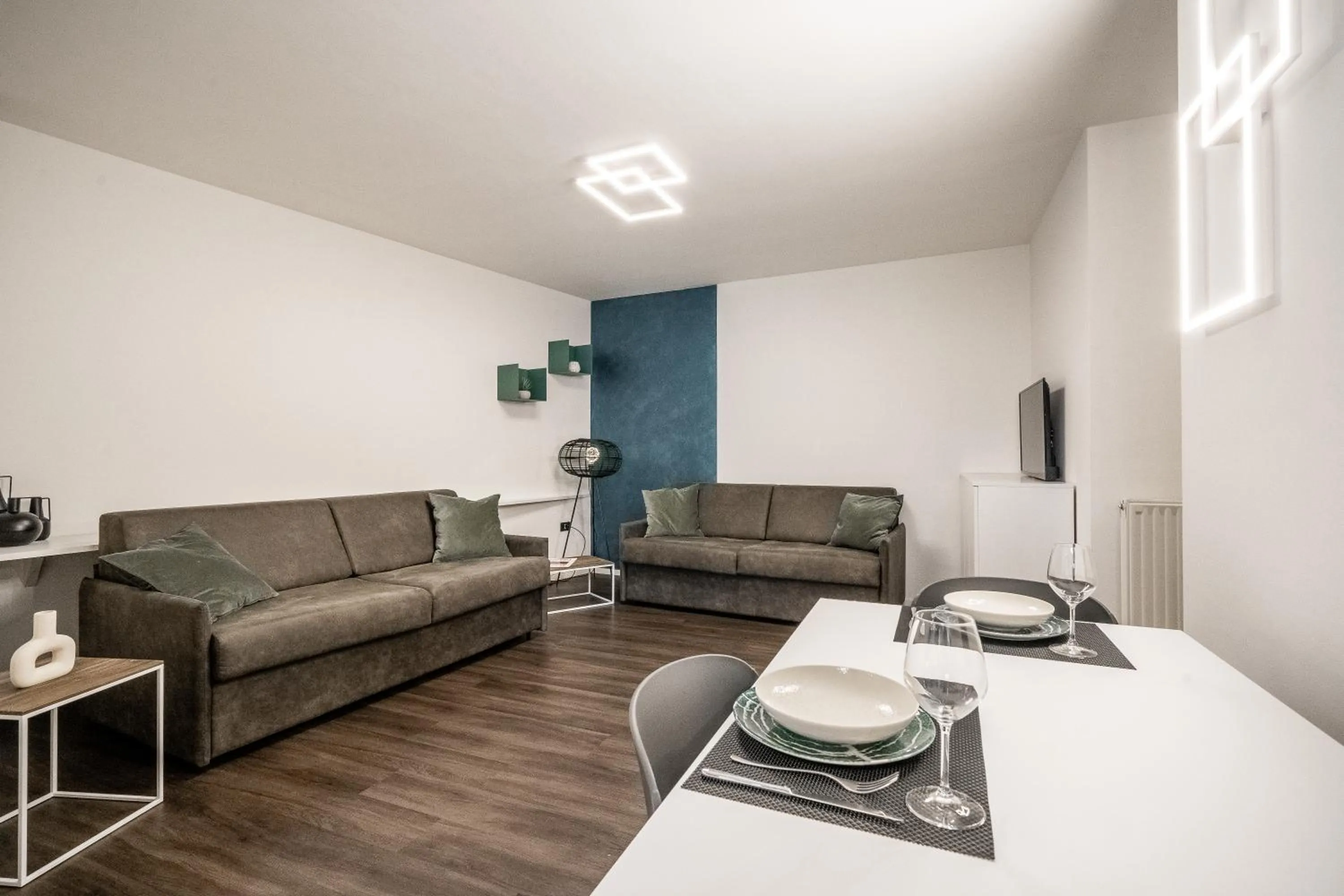 Seating area in Appartamenti Vasco Renna Surf Center