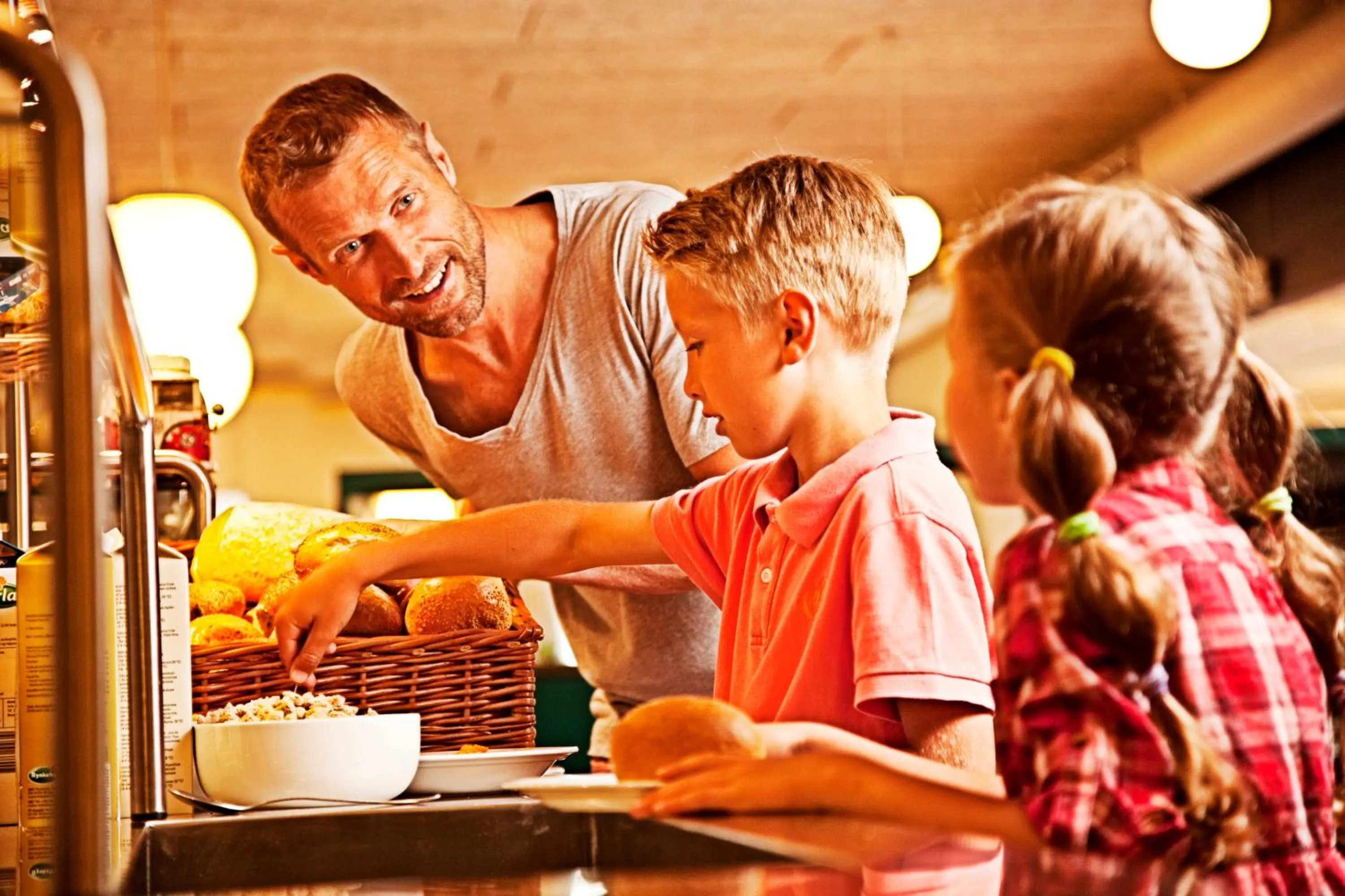 Buffet breakfast in LEGOLAND NINJAGO Cabins