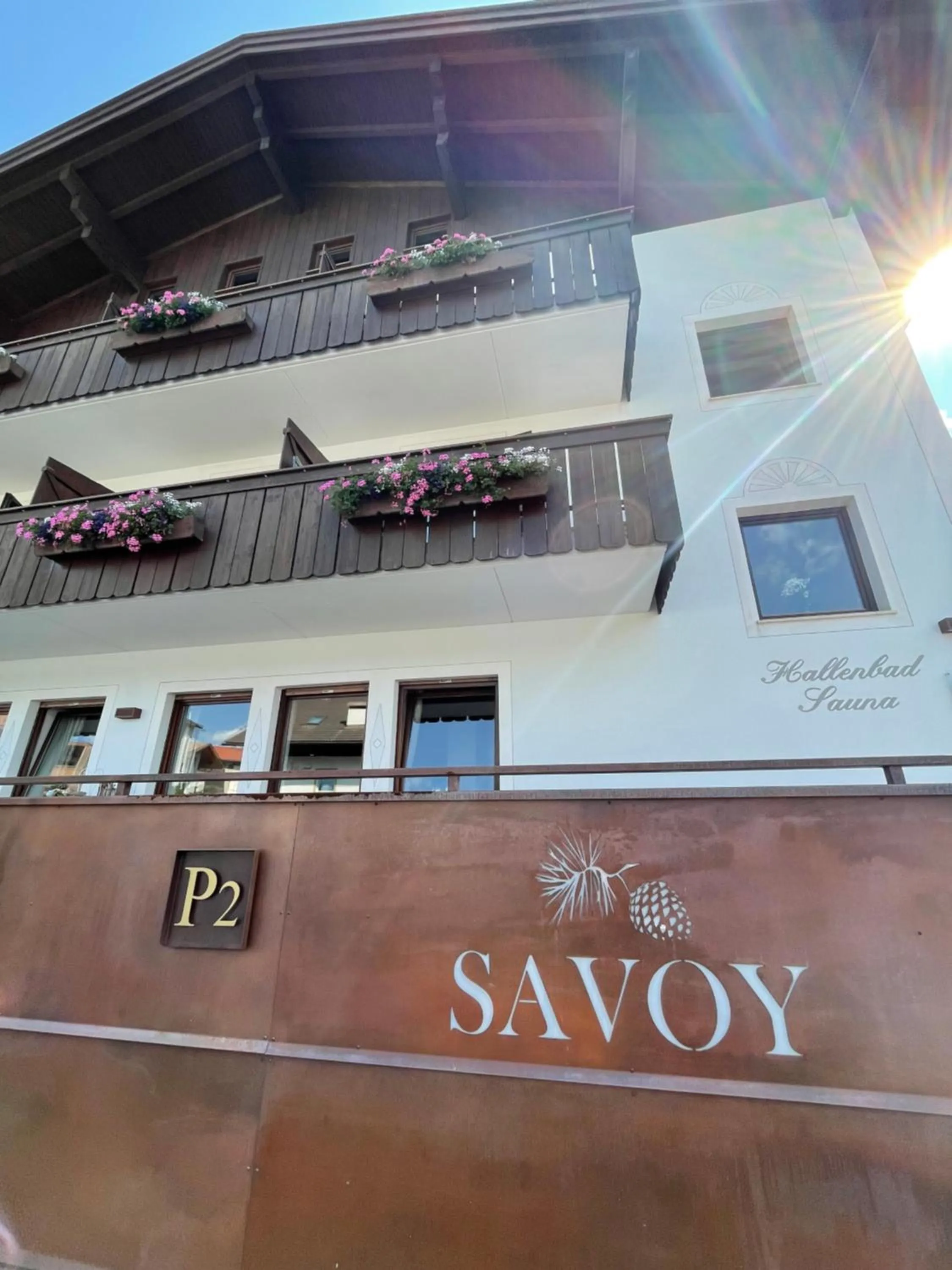 Property building in Hotel Garni Savoy - new opening