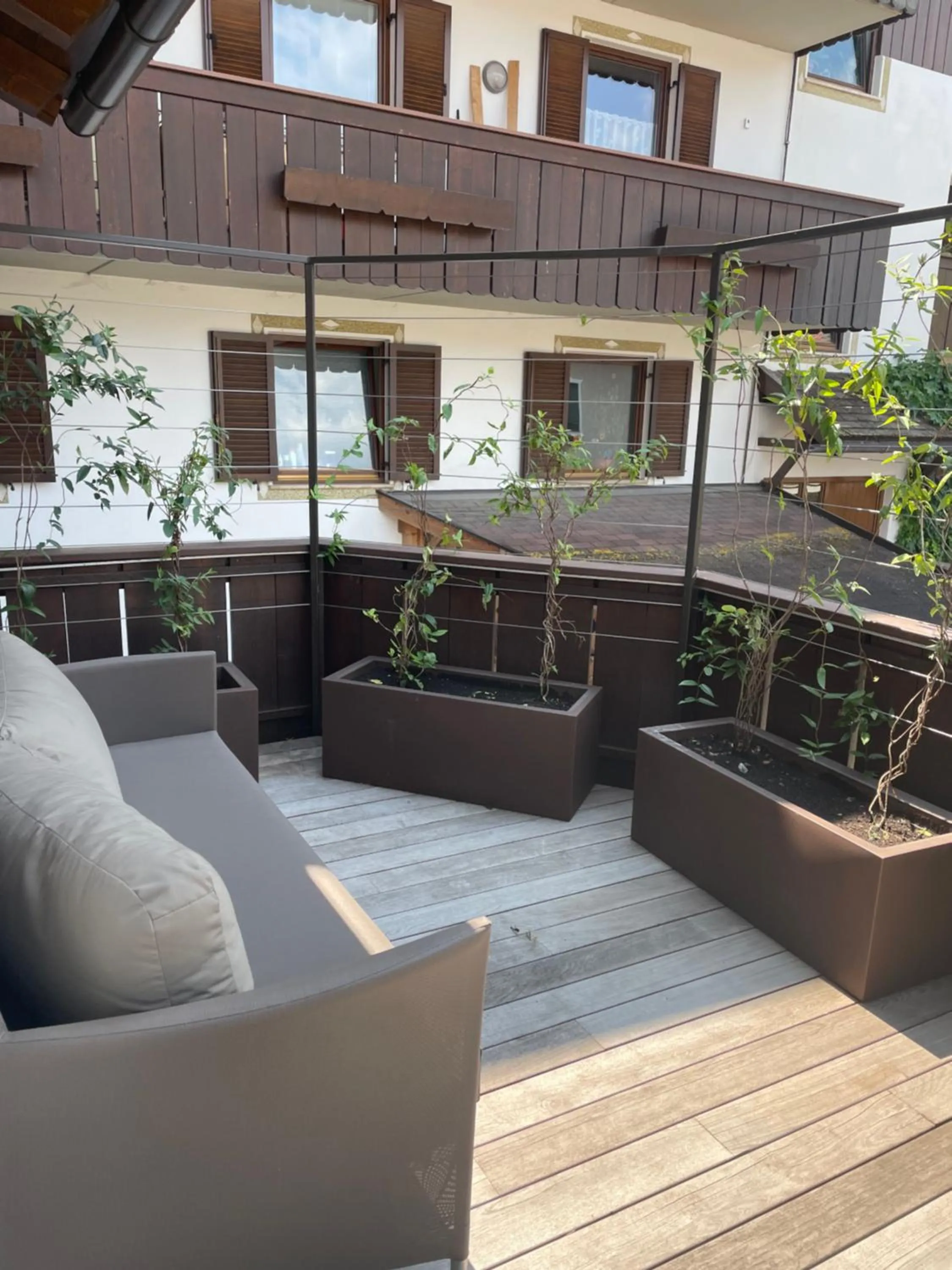 Balcony/Terrace in Hotel Garni Savoy - new opening