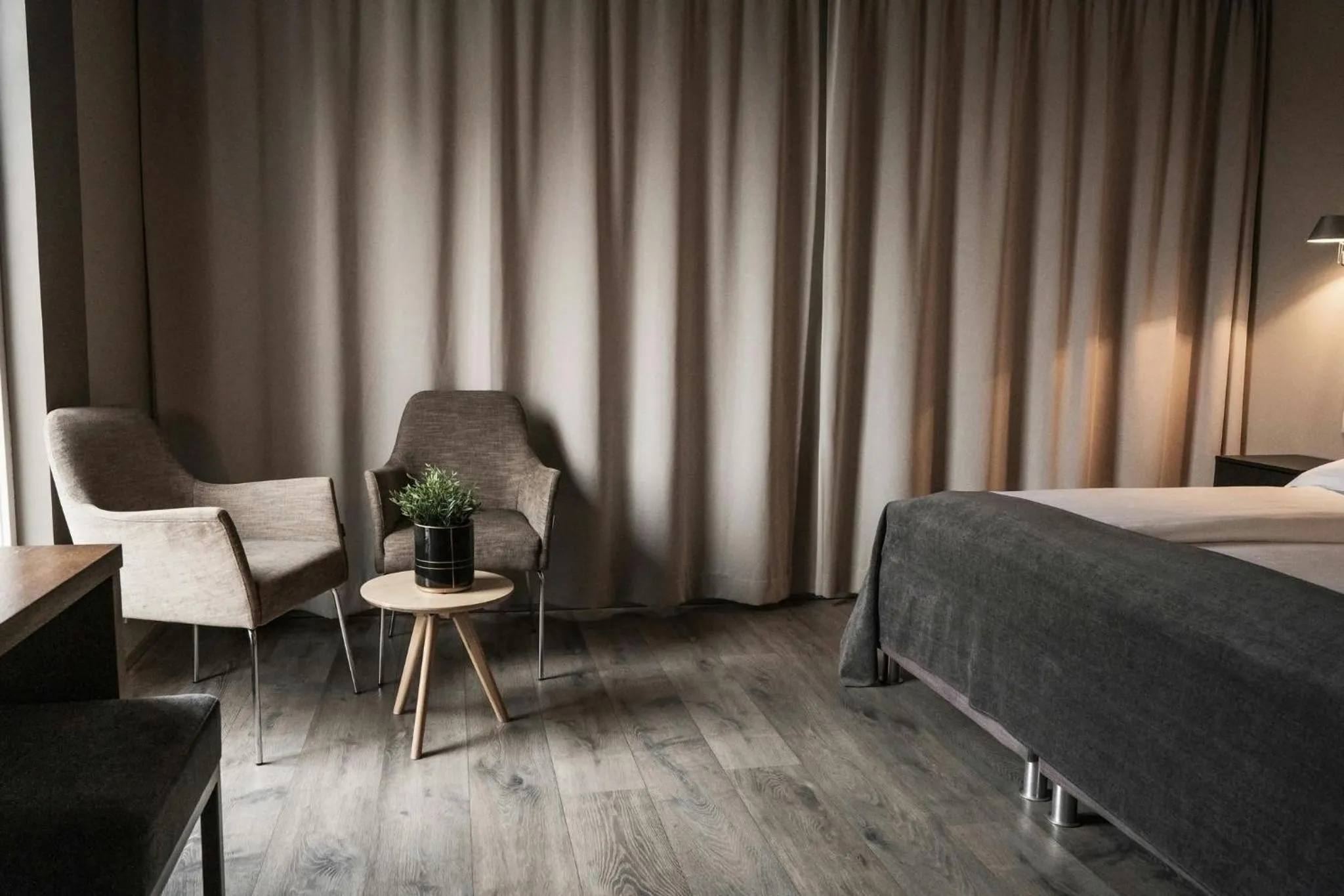 Bedroom, Bed in Hotel Vestmannaeyjar